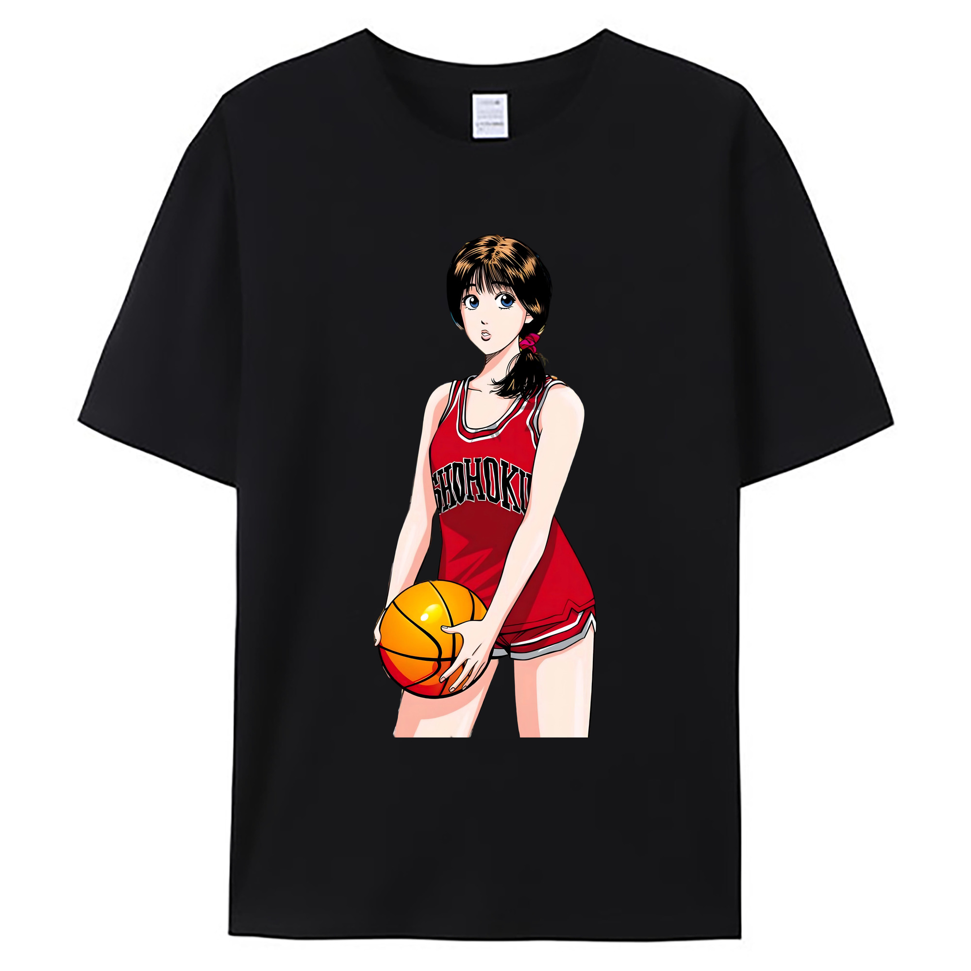 （画像用） SLAM DUNK／スラムダンク 綿100％ メンズ半袖Tシャツ｜肌触りやわらか＆通気性