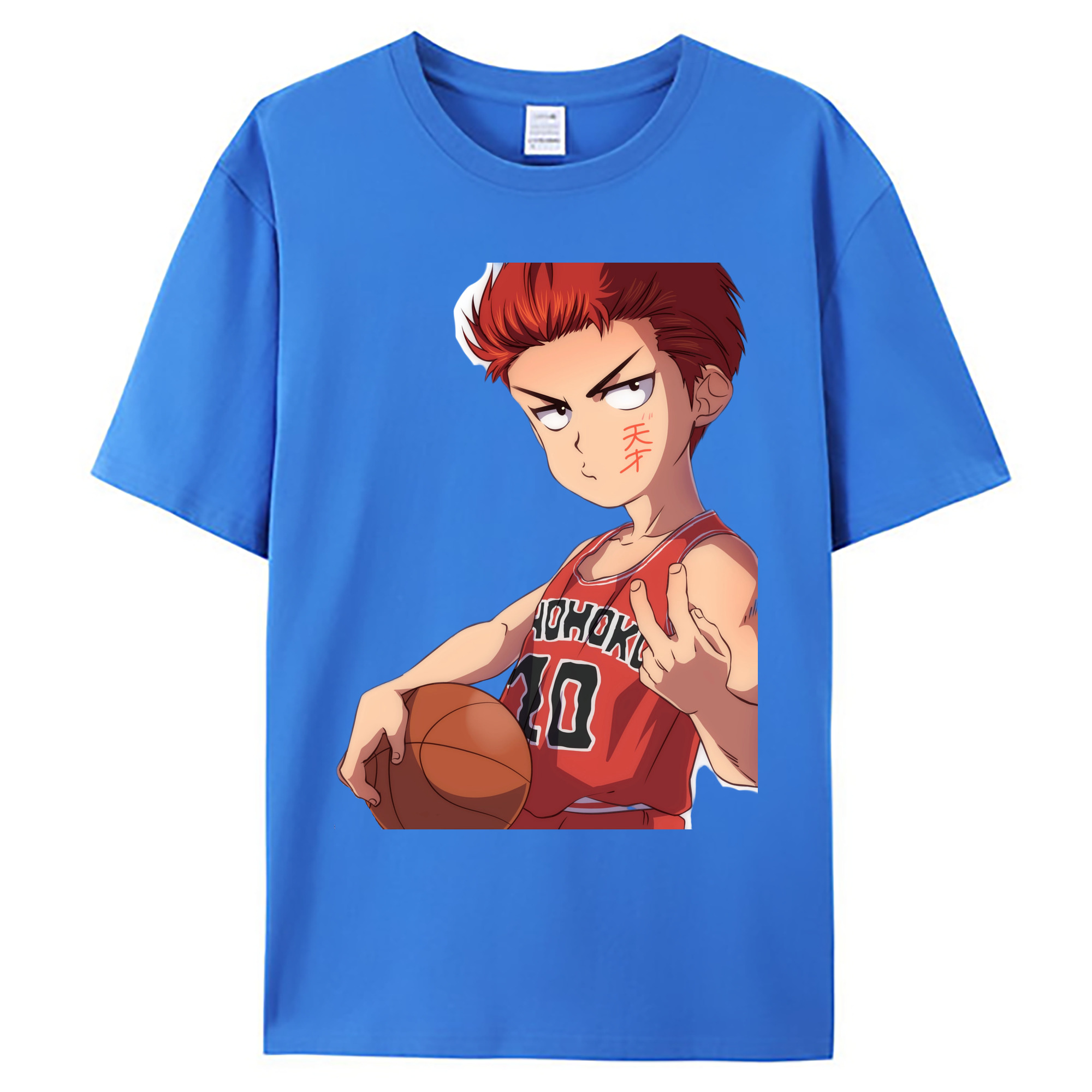 （画像用） SLAM DUNK／スラムダンク 綿100％ メンズ半袖Tシャツ｜肌触りやわらか＆通気性