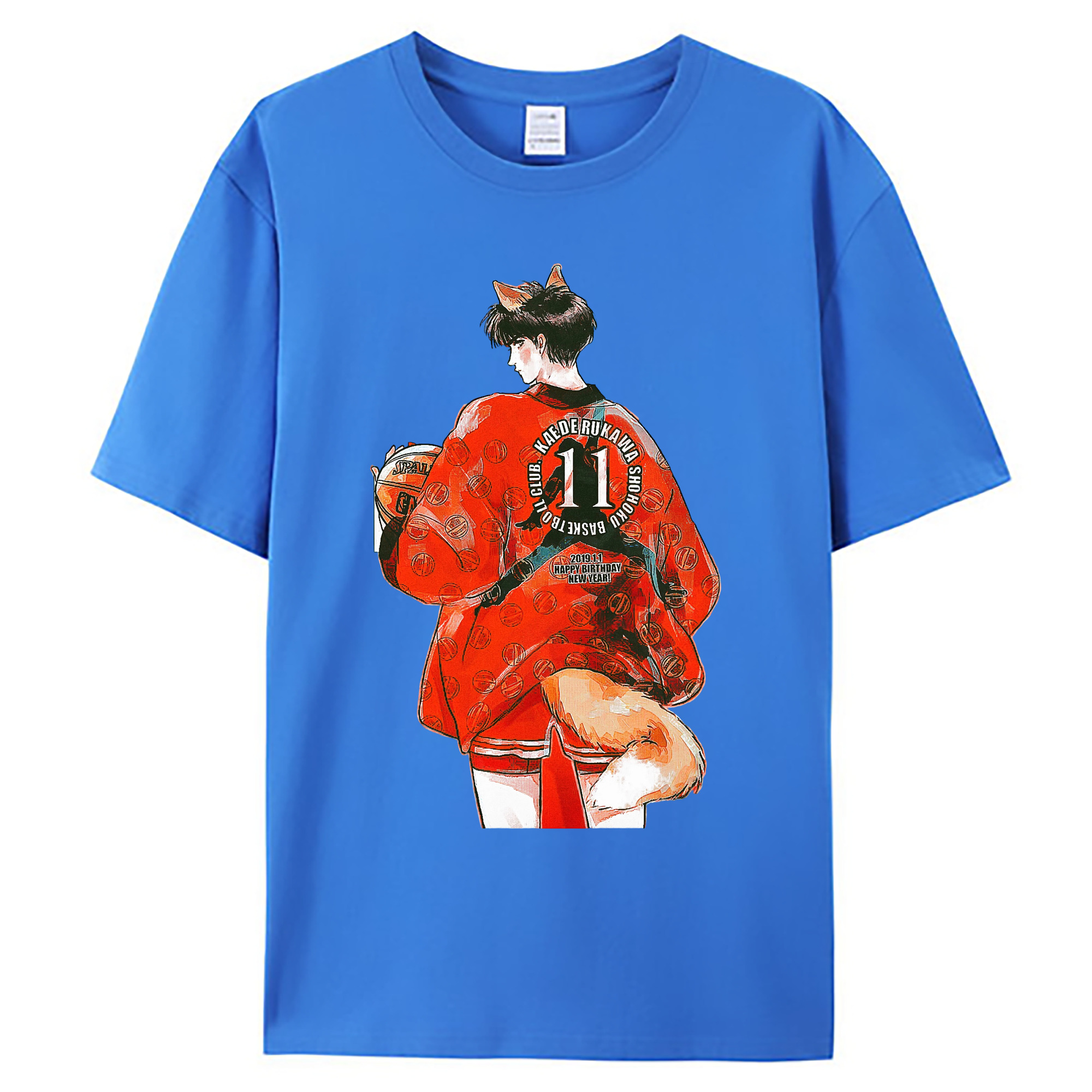 （画像用） SLAM DUNK／スラムダンク 綿100％ メンズ半袖Tシャツ｜肌触りやわらか＆通気性