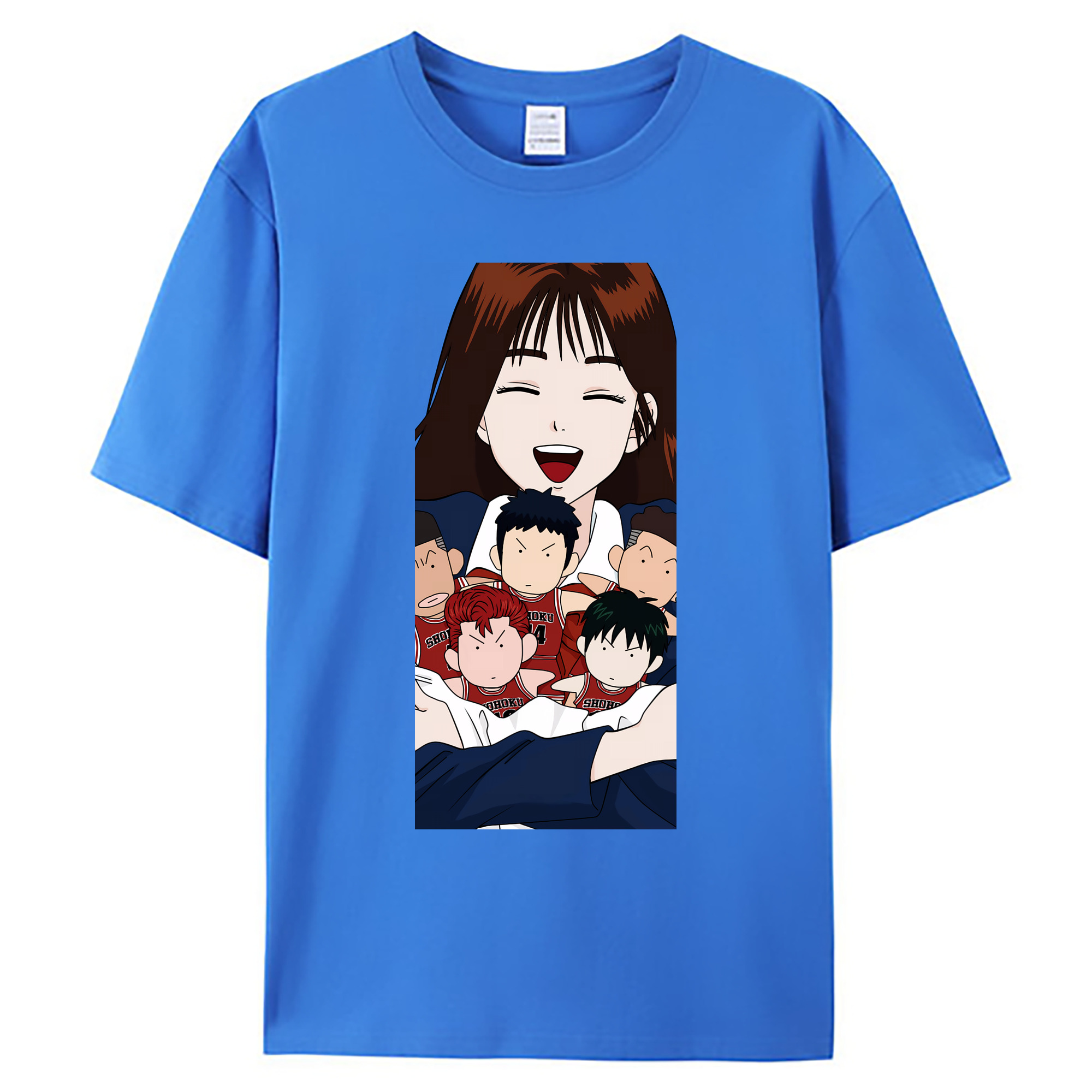（画像用） SLAM DUNK／スラムダンク 綿100％ メンズ半袖Tシャツ｜肌触りやわらか＆通気性