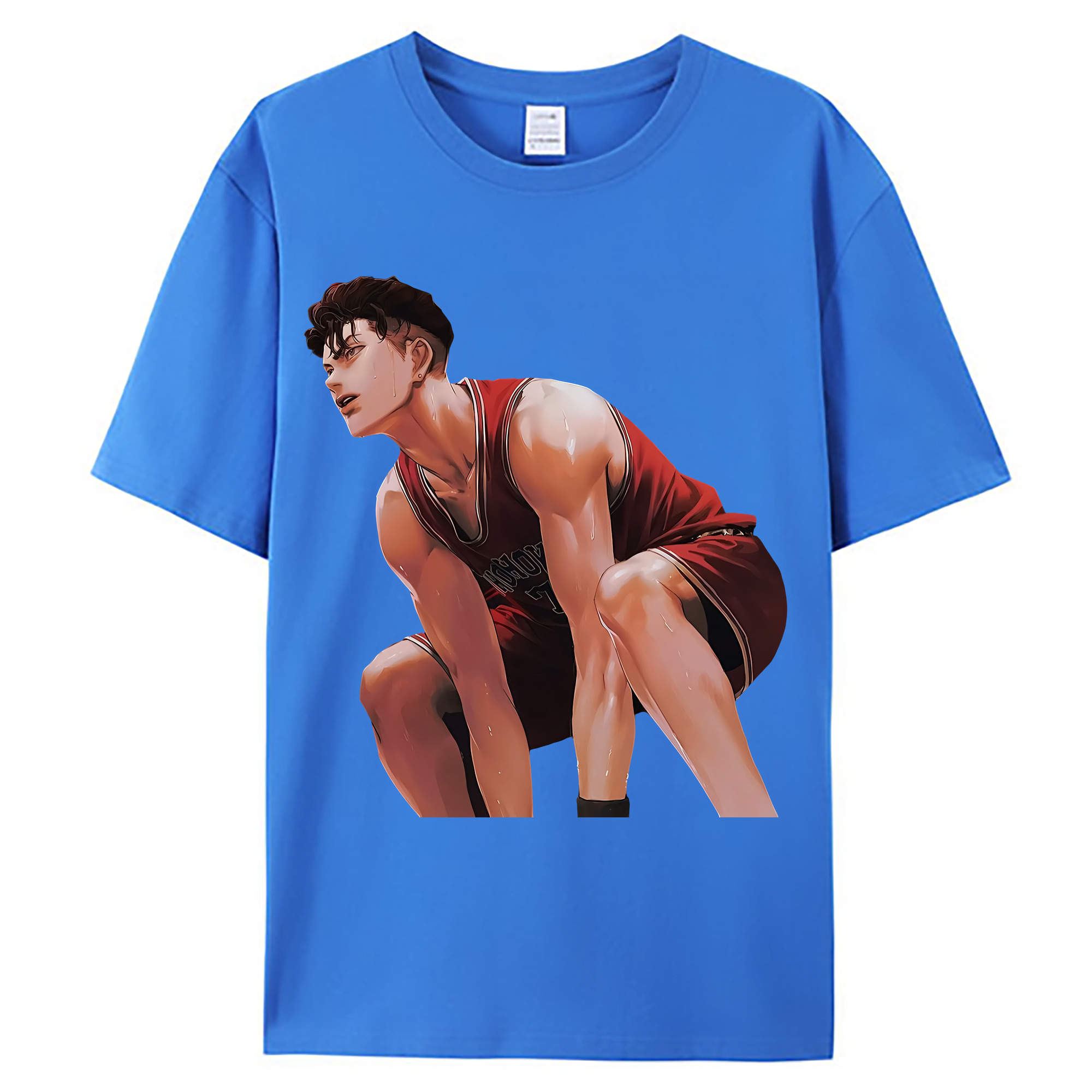 （画像用） SLAM DUNK／スラムダンク 綿100％ メンズ半袖Tシャツ｜肌触りやわらか＆通気性