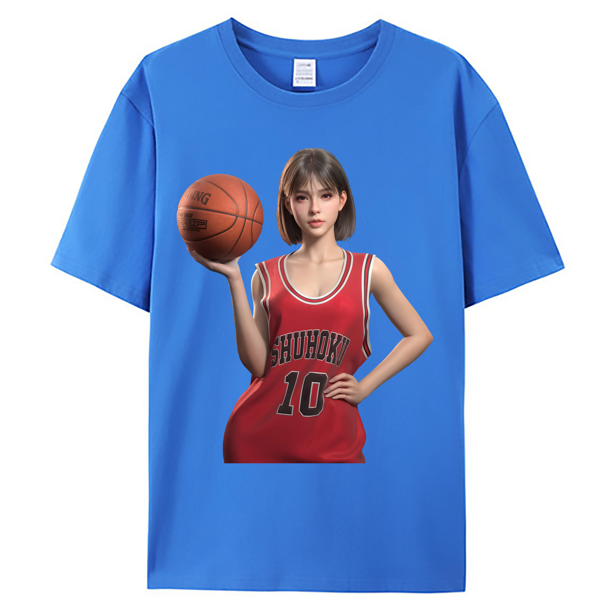 （画像用） SLAM DUNK／スラムダンク 綿100％ メンズ半袖Tシャツ｜肌触りやわらか＆通気性