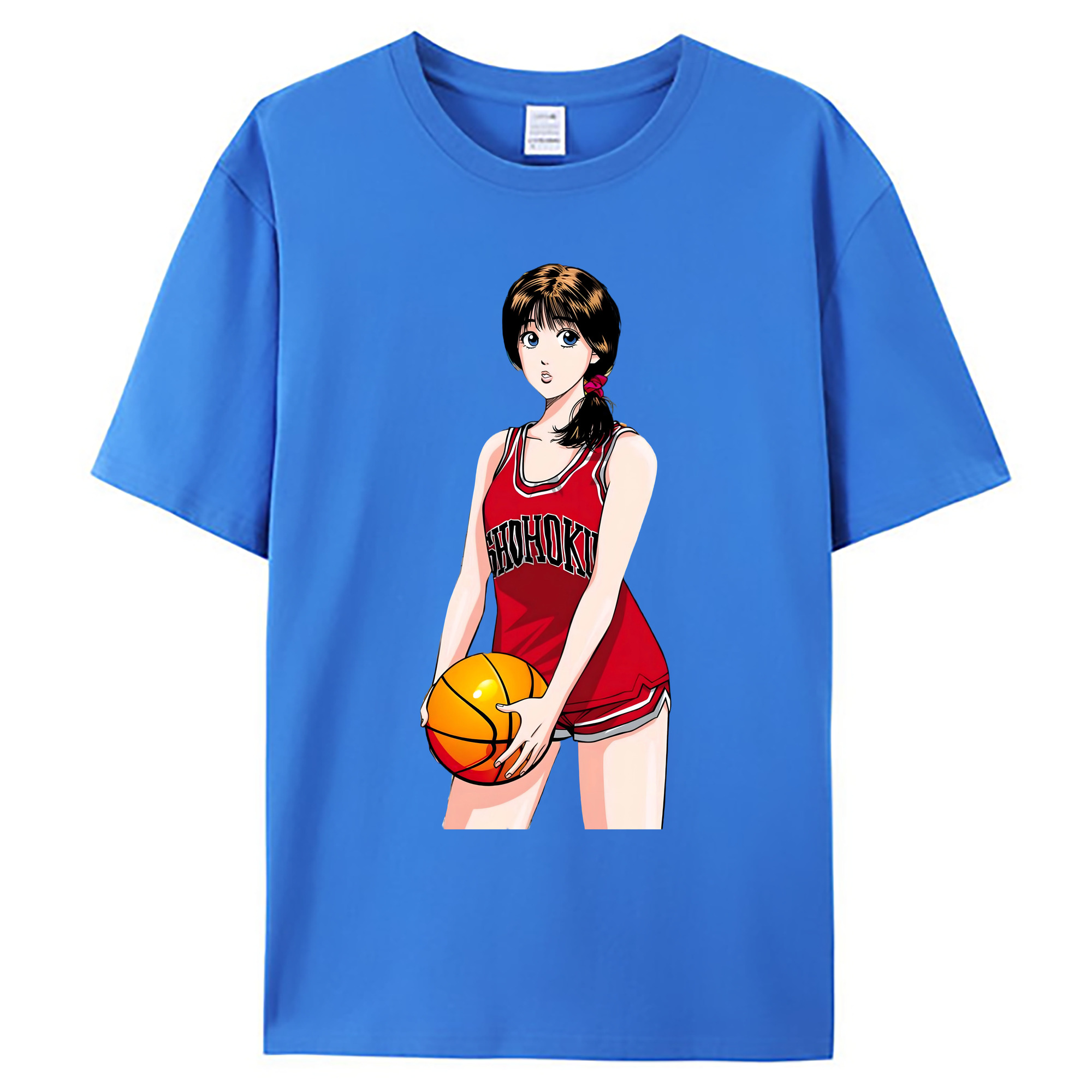 （画像用） SLAM DUNK／スラムダンク 綿100％ メンズ半袖Tシャツ｜肌触りやわらか＆通気性