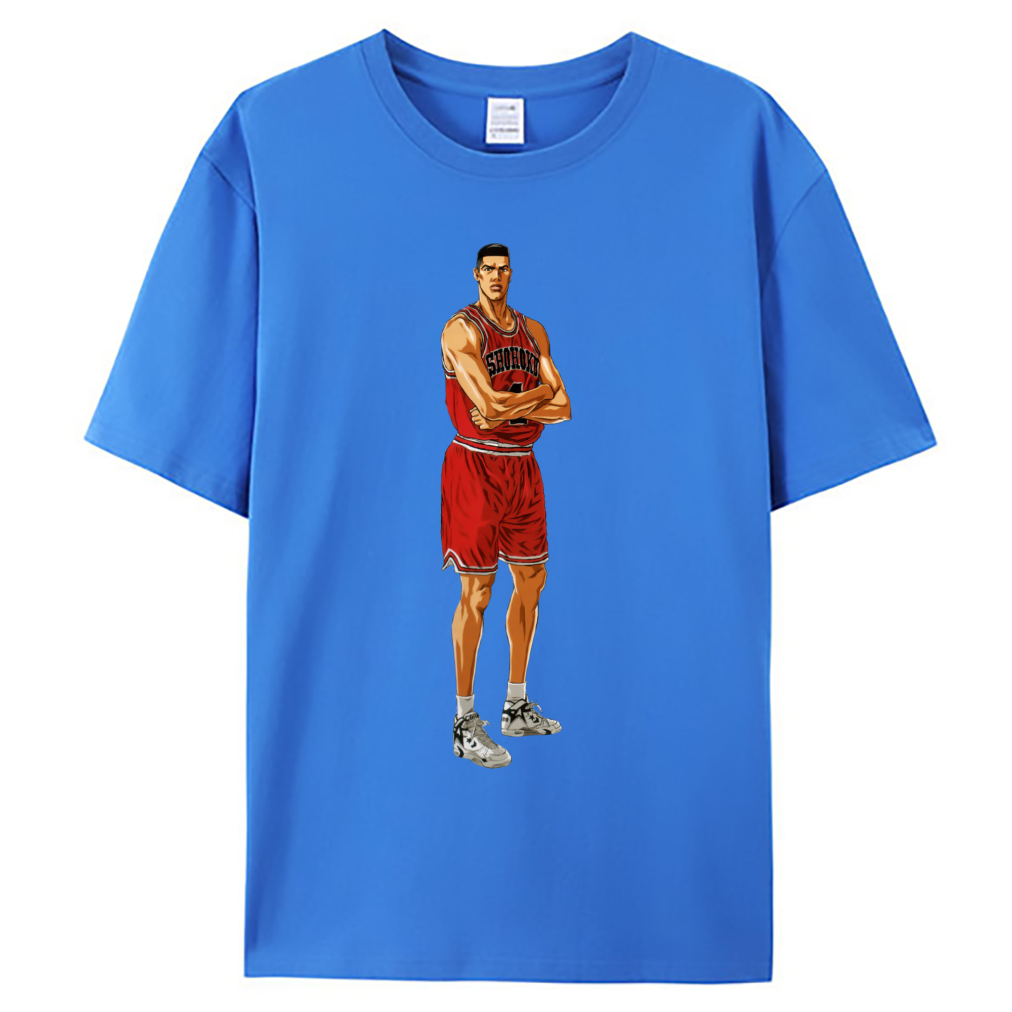 （画像用） SLAM DUNK／スラムダンク 綿100％ メンズ半袖Tシャツ｜肌触りやわらか＆通気性