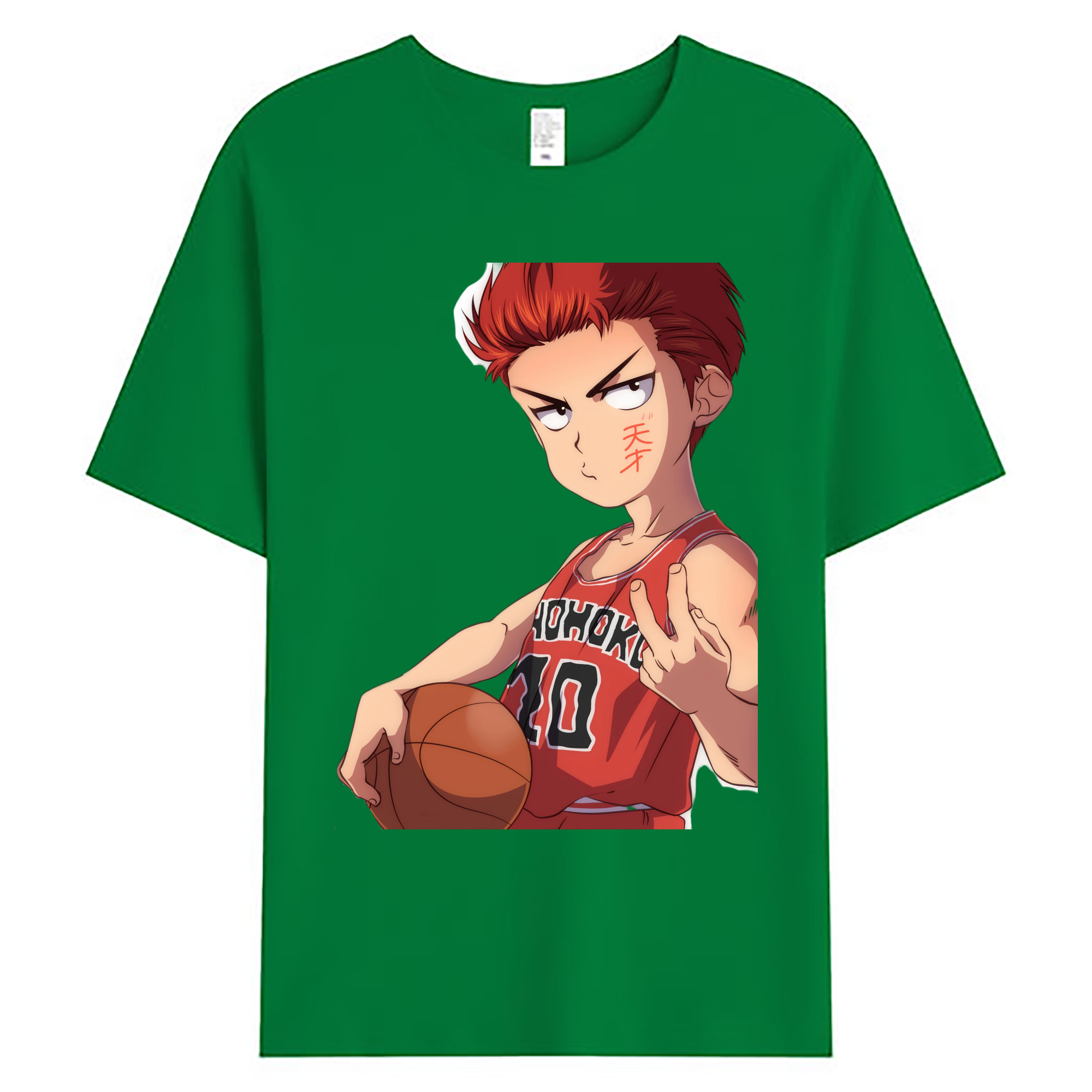 （画像用） SLAM DUNK／スラムダンク 綿100％ メンズ半袖Tシャツ｜肌触りやわらか＆通気性