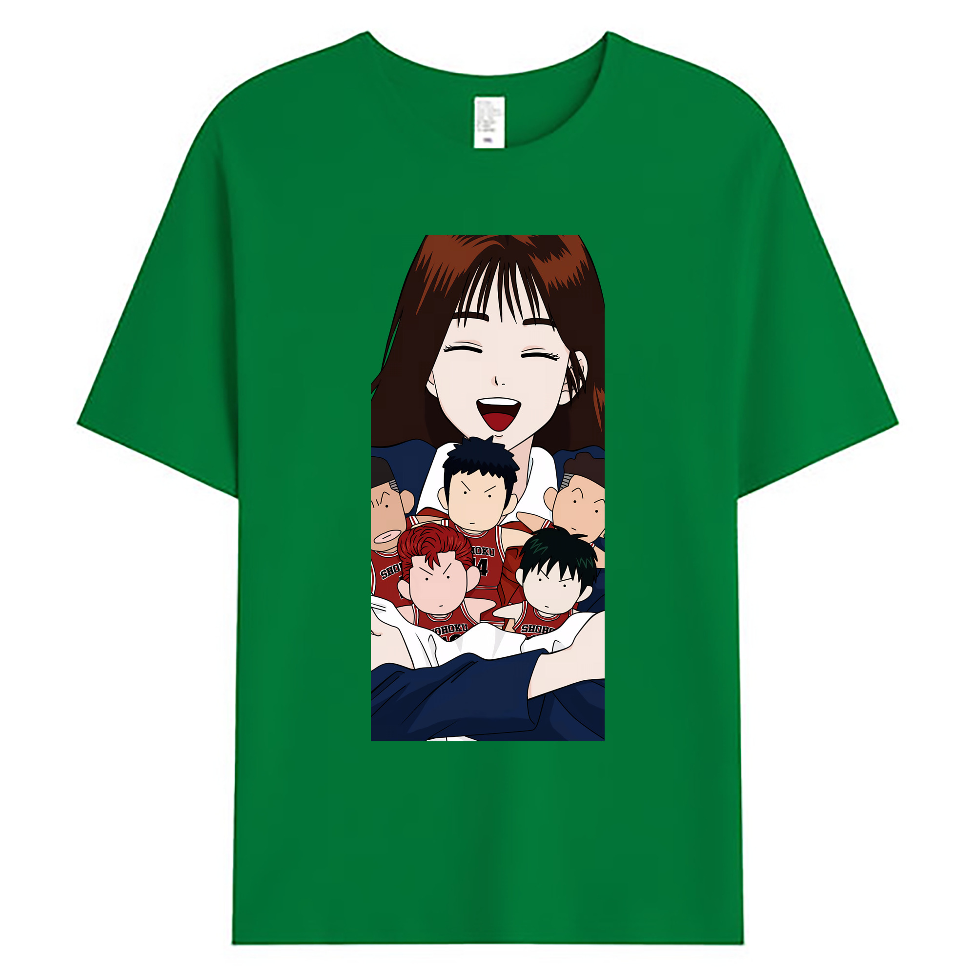 （画像用） SLAM DUNK／スラムダンク 綿100％ メンズ半袖Tシャツ｜肌触りやわらか＆通気性