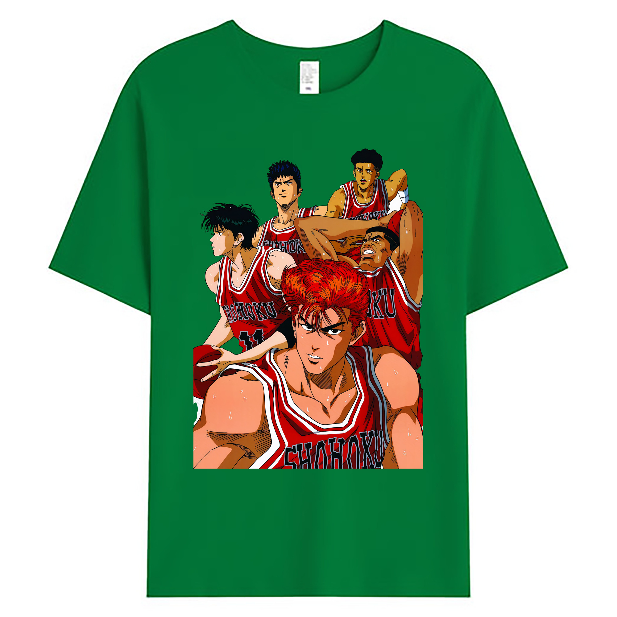 （画像用） SLAM DUNK／スラムダンク 綿100％ メンズ半袖Tシャツ｜肌触りやわらか＆通気性