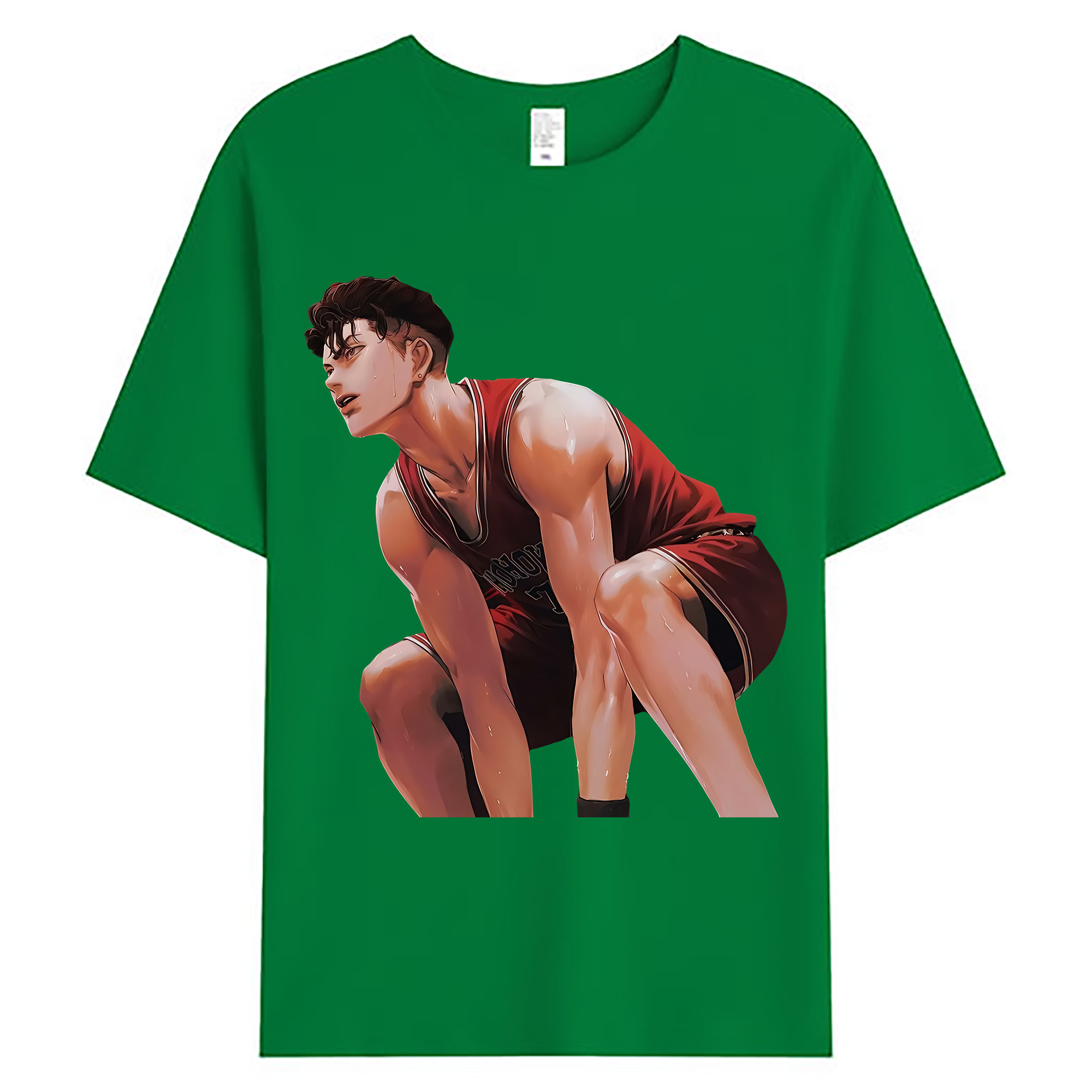 （画像用） SLAM DUNK／スラムダンク 綿100％ メンズ半袖Tシャツ｜肌触りやわらか＆通気性