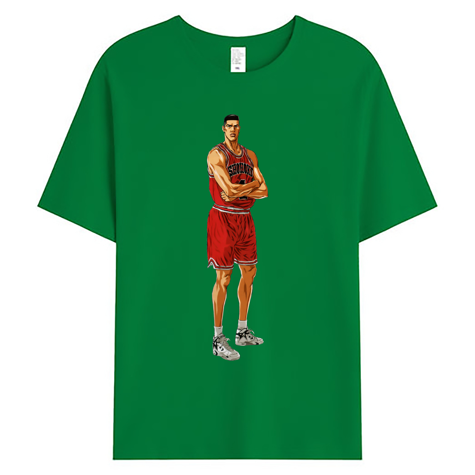 （画像用） SLAM DUNK／スラムダンク 綿100％ メンズ半袖Tシャツ｜肌触りやわらか＆通気性