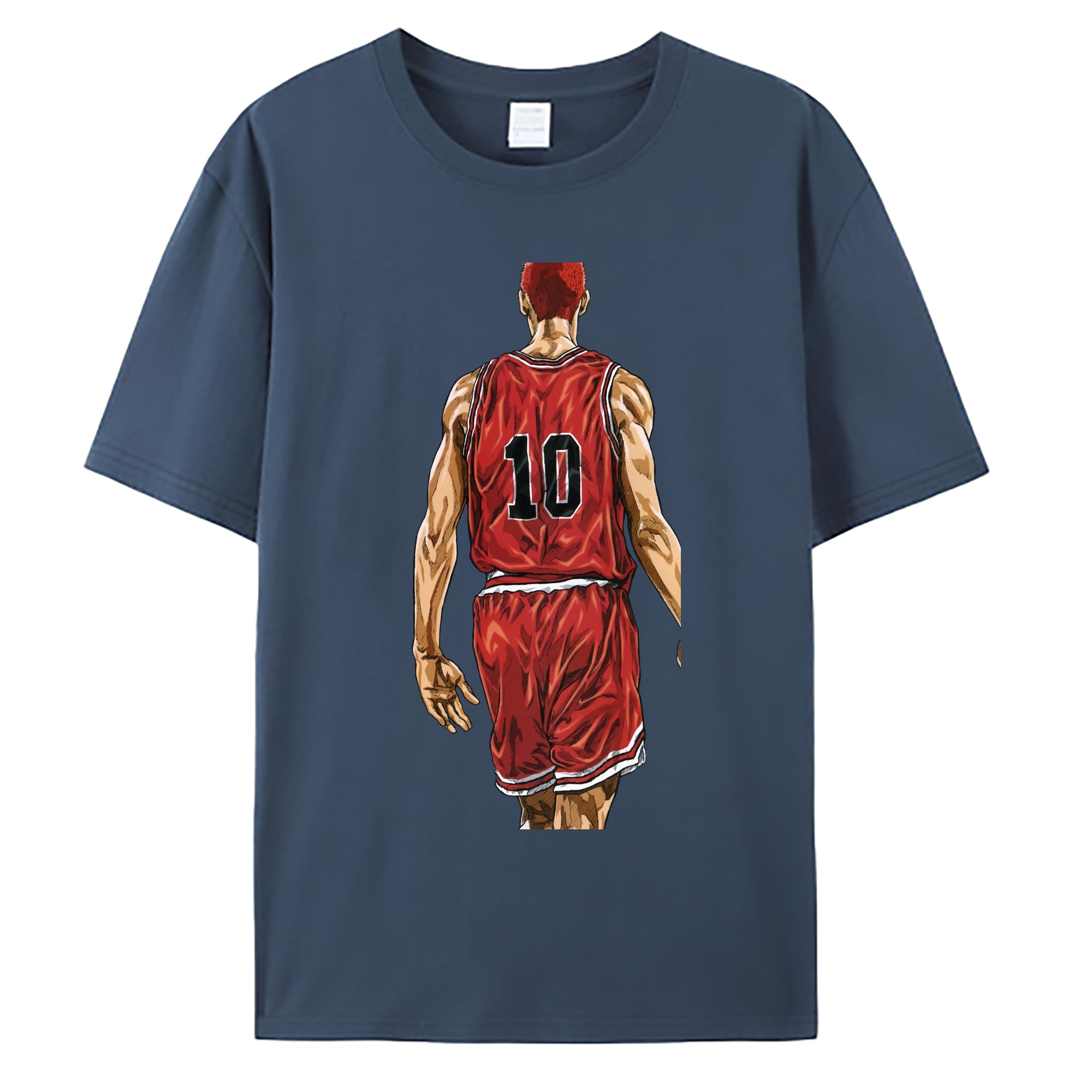 （画像用） SLAM DUNK／スラムダンク 綿100％ メンズ半袖Tシャツ｜肌触りやわらか＆通気性