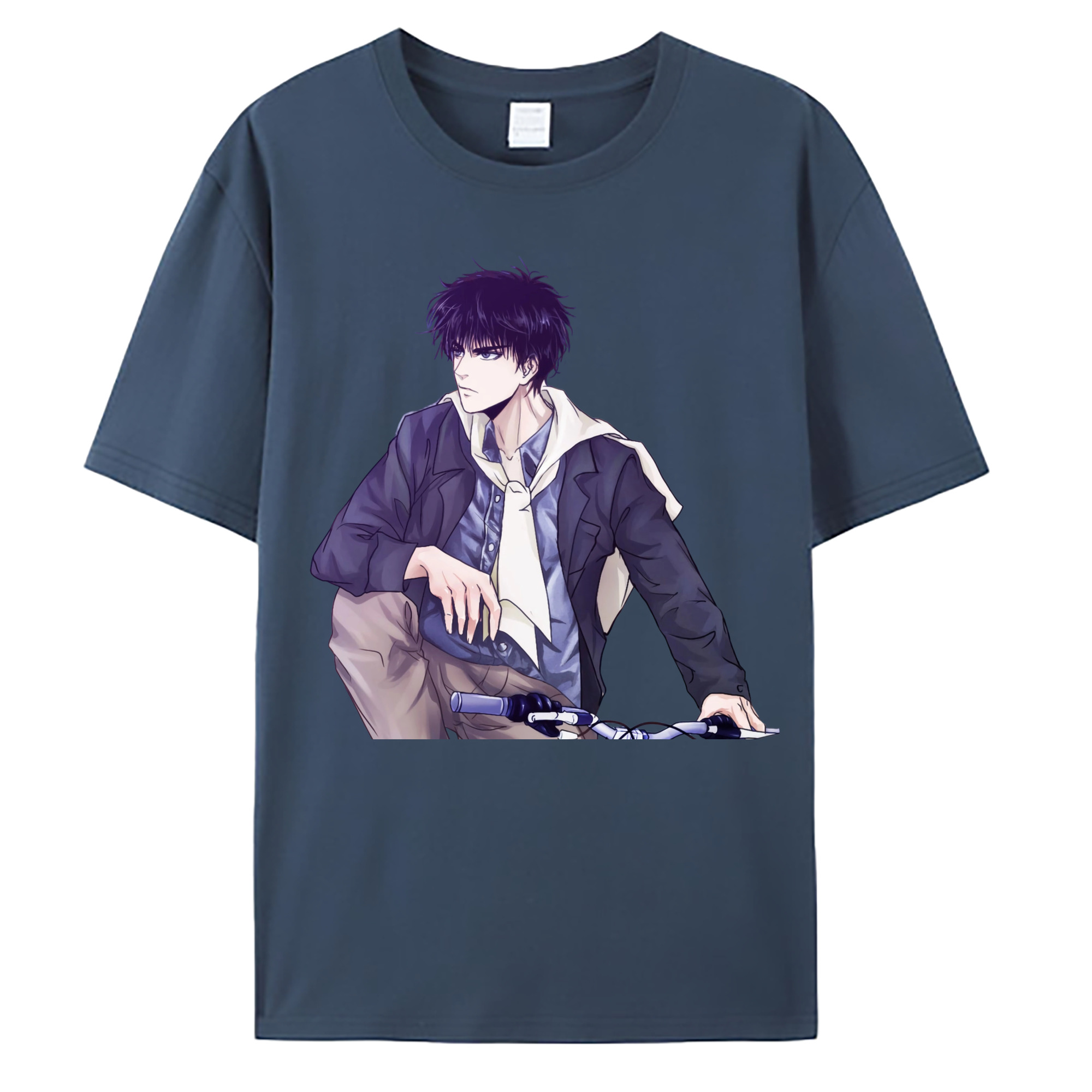 （画像用） SLAM DUNK／スラムダンク 綿100％ メンズ半袖Tシャツ｜肌触りやわらか＆通気性