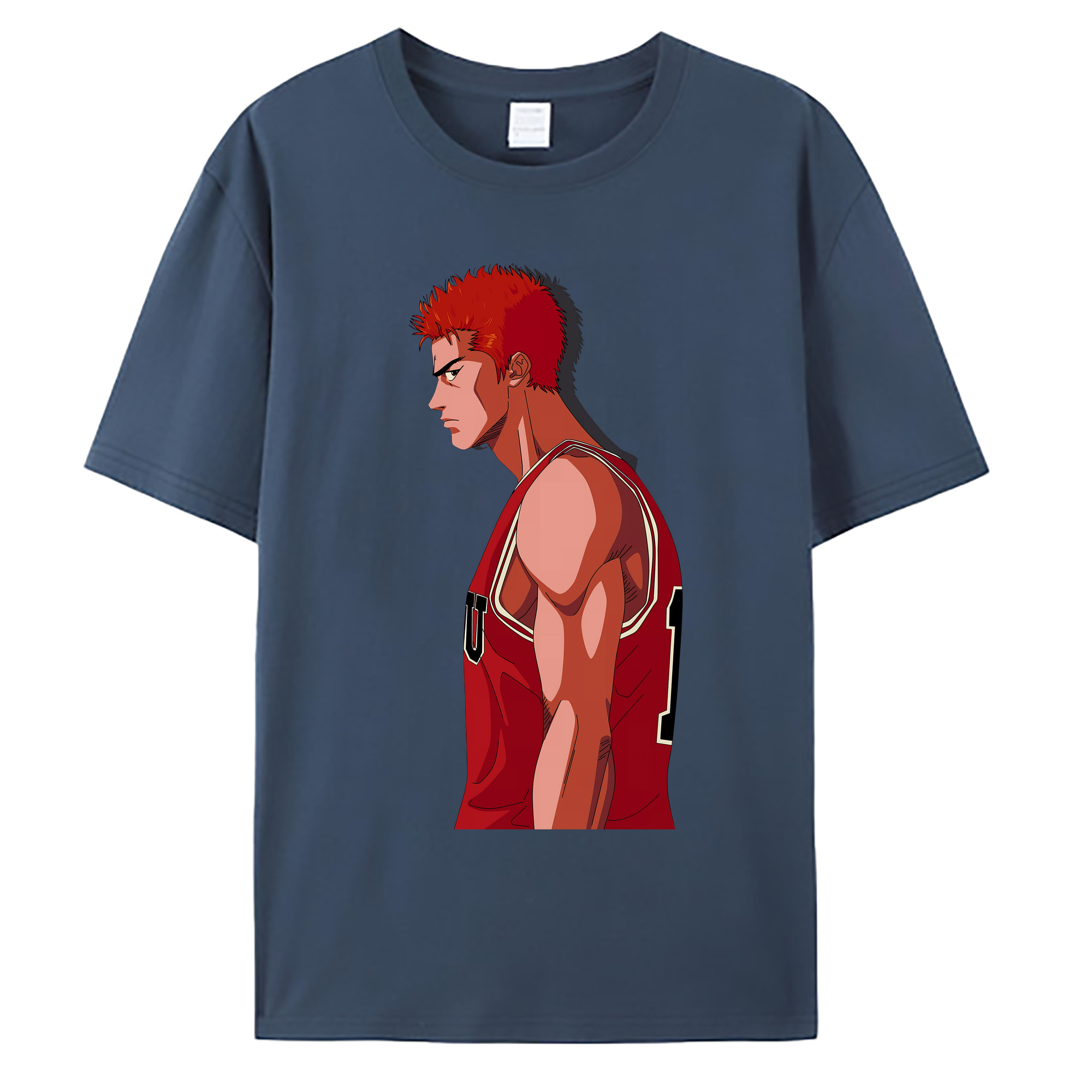 （画像用） SLAM DUNK／スラムダンク 綿100％ メンズ半袖Tシャツ｜肌触りやわらか＆通気性