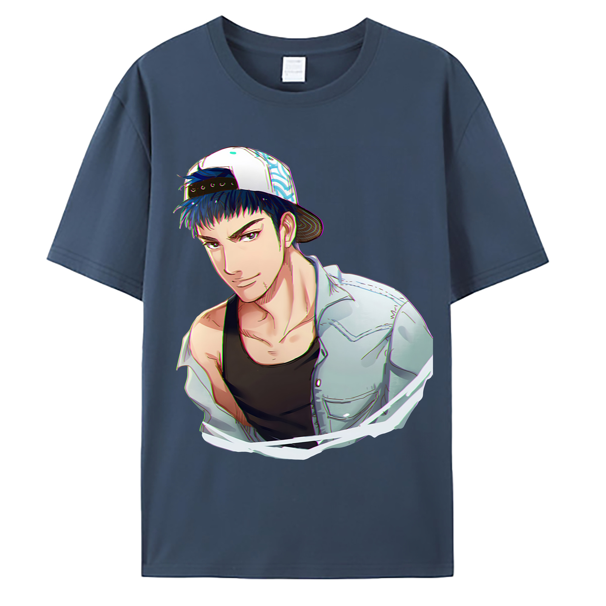 （画像用） SLAM DUNK／スラムダンク 綿100％ メンズ半袖Tシャツ｜肌触りやわらか＆通気性