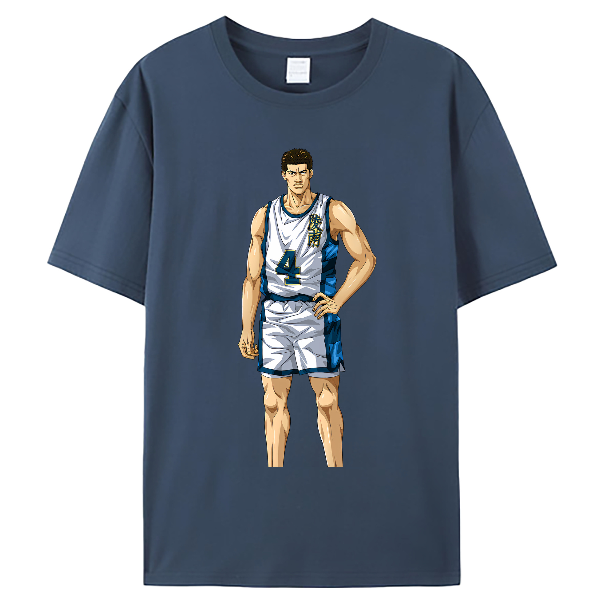 （画像用） SLAM DUNK／スラムダンク 綿100％ メンズ半袖Tシャツ｜肌触りやわらか＆通気性