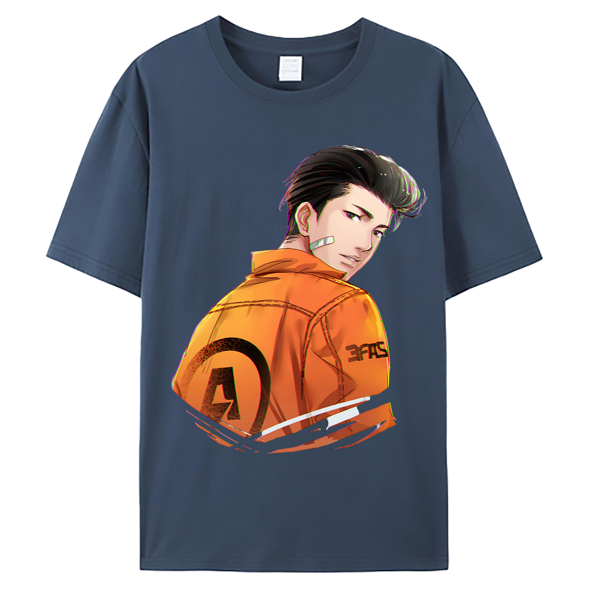 （画像用） SLAM DUNK／スラムダンク 綿100％ メンズ半袖Tシャツ｜肌触りやわらか＆通気性