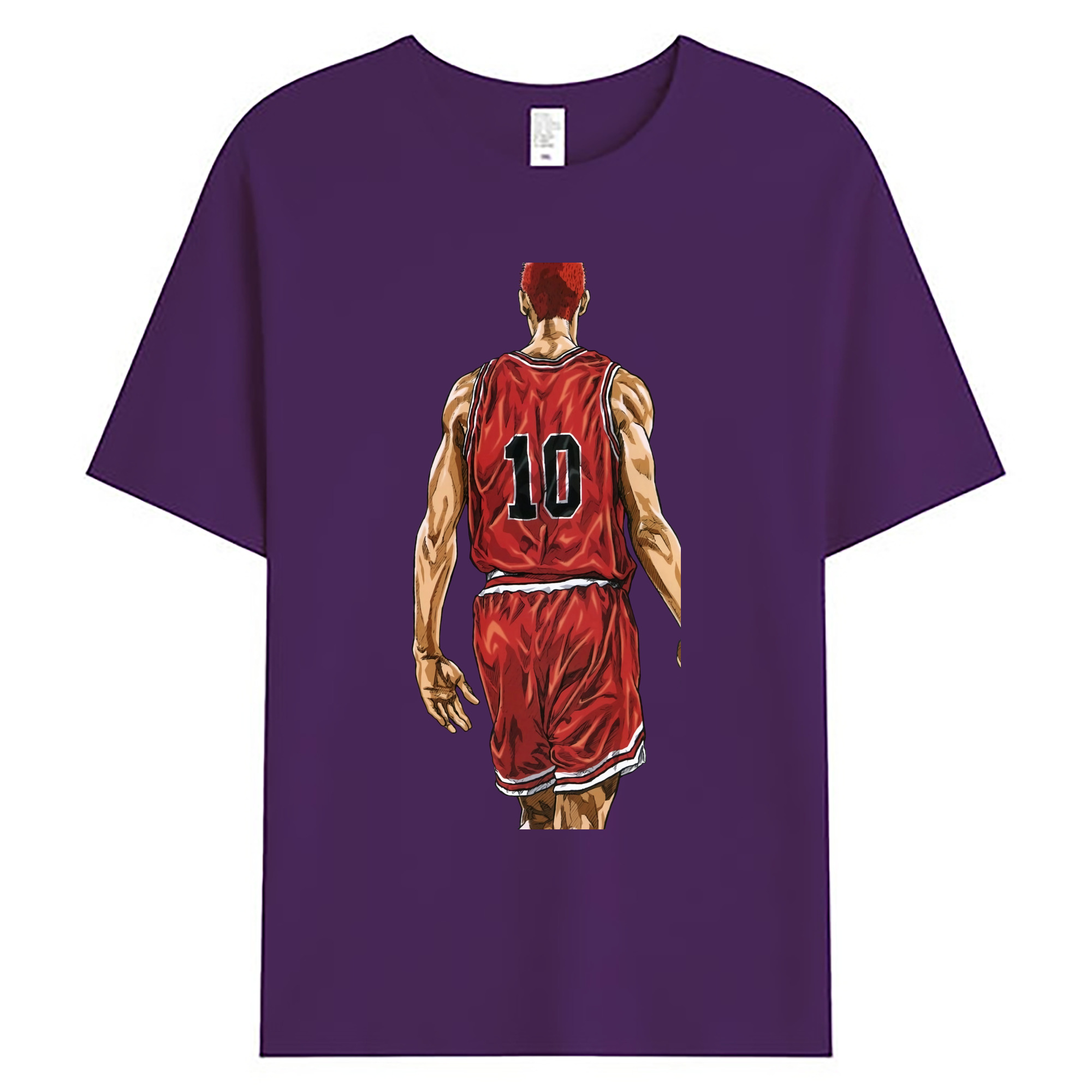 （画像用） SLAM DUNK／スラムダンク 綿100％ メンズ半袖Tシャツ｜肌触りやわらか＆通気性
