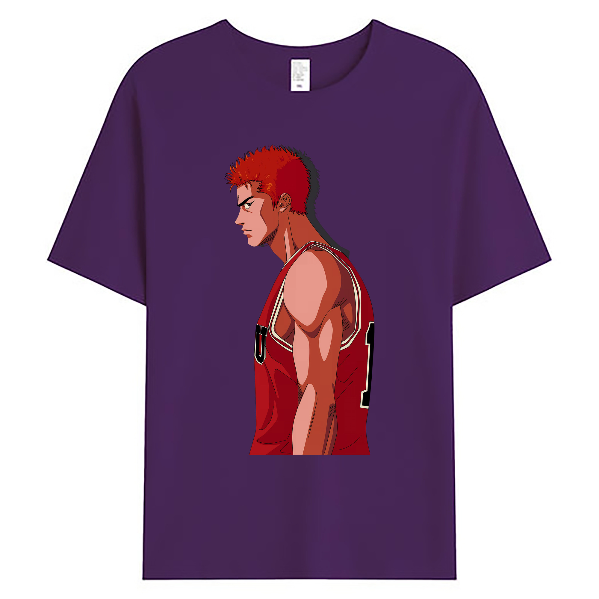 （画像用） SLAM DUNK／スラムダンク 綿100％ メンズ半袖Tシャツ｜肌触りやわらか＆通気性