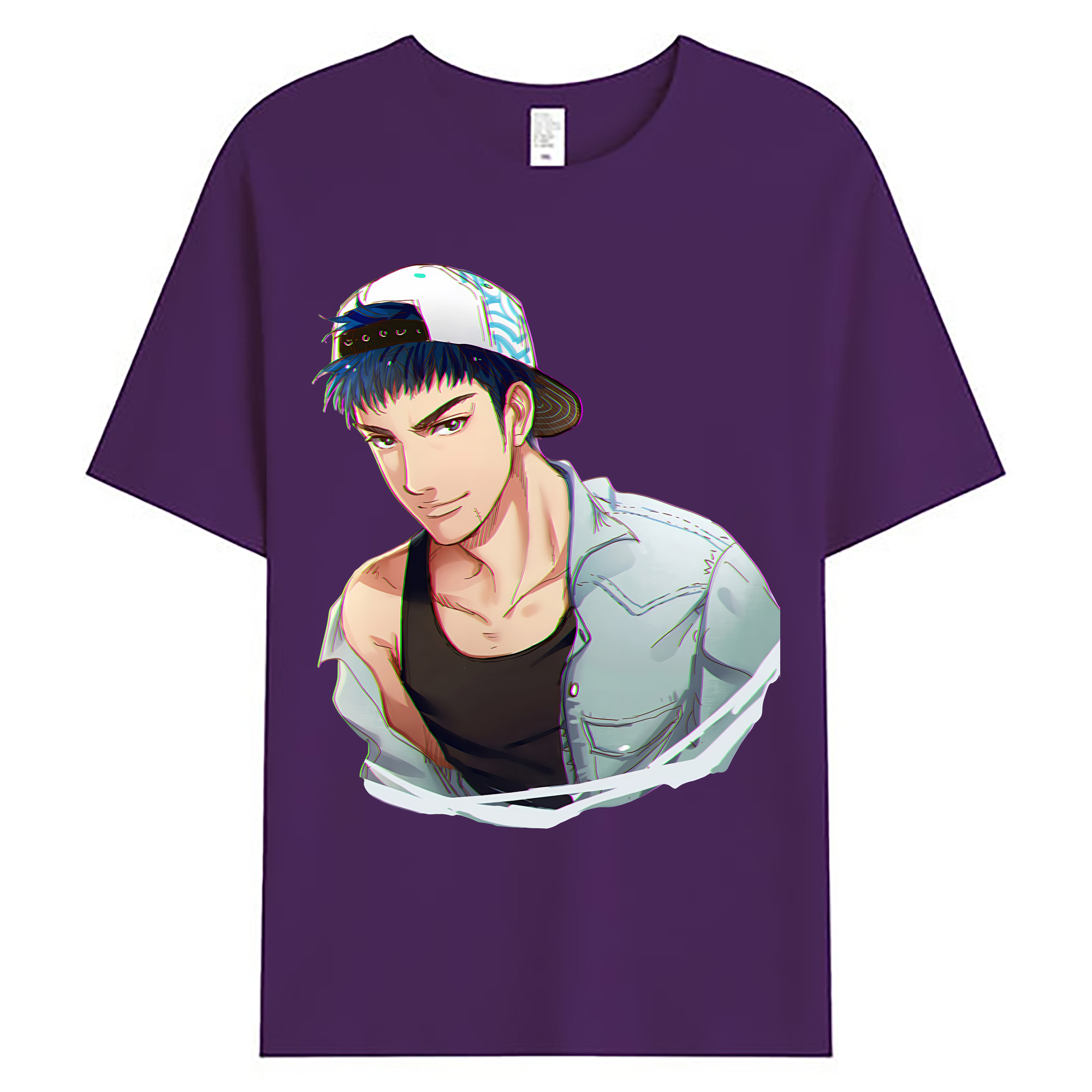 （画像用） SLAM DUNK／スラムダンク 綿100％ メンズ半袖Tシャツ｜肌触りやわらか＆通気性