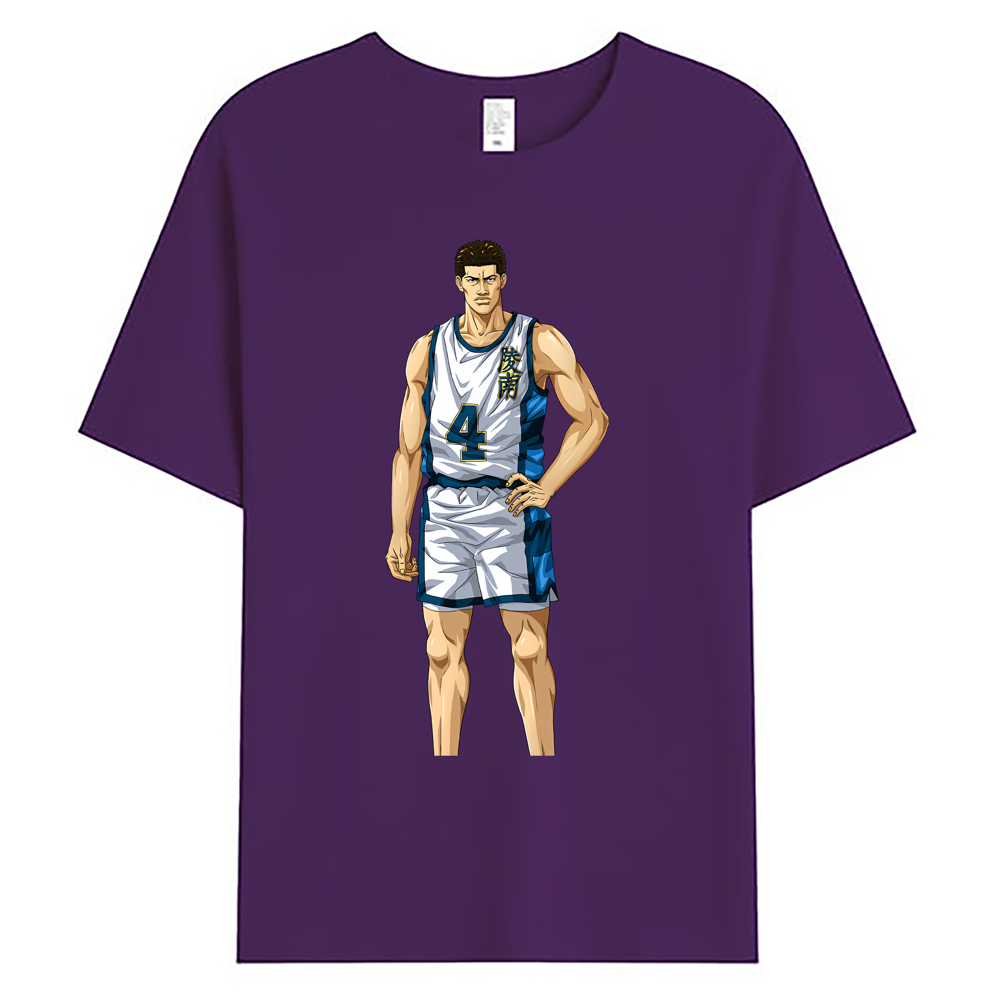 （画像用） SLAM DUNK／スラムダンク 綿100％ メンズ半袖Tシャツ｜肌触りやわらか＆通気性