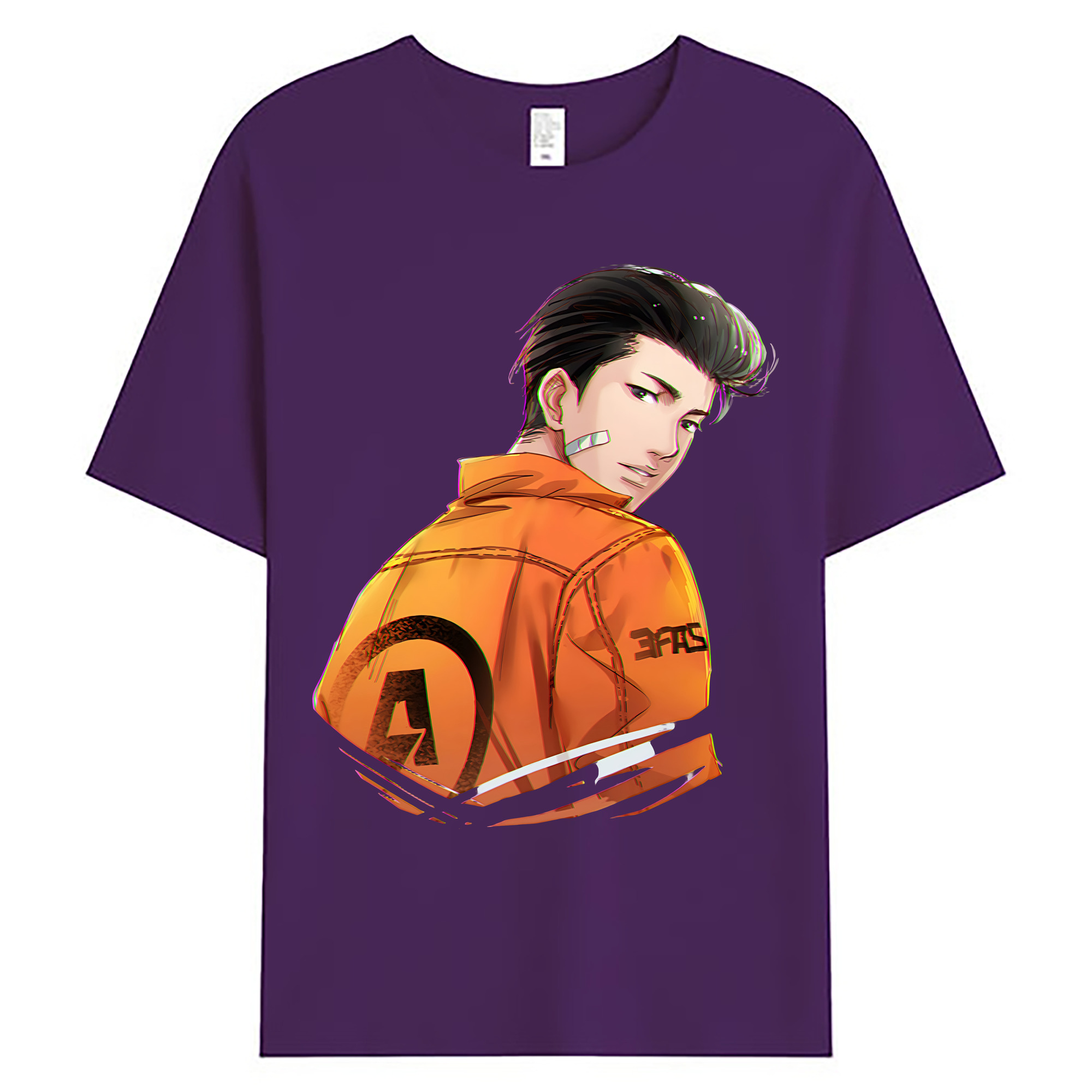 （画像用） SLAM DUNK／スラムダンク 綿100％ メンズ半袖Tシャツ｜肌触りやわらか＆通気性