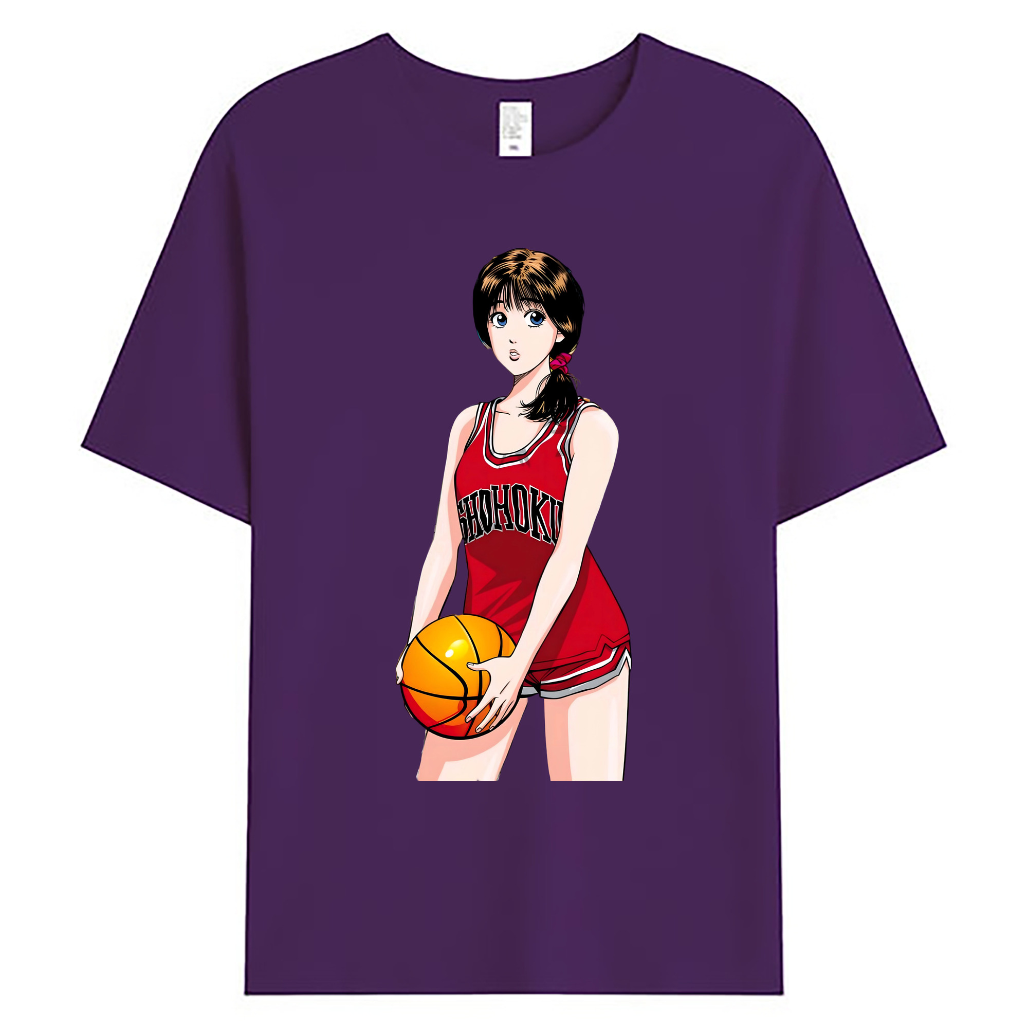 （画像用） SLAM DUNK／スラムダンク 綿100％ メンズ半袖Tシャツ｜肌触りやわらか＆通気性