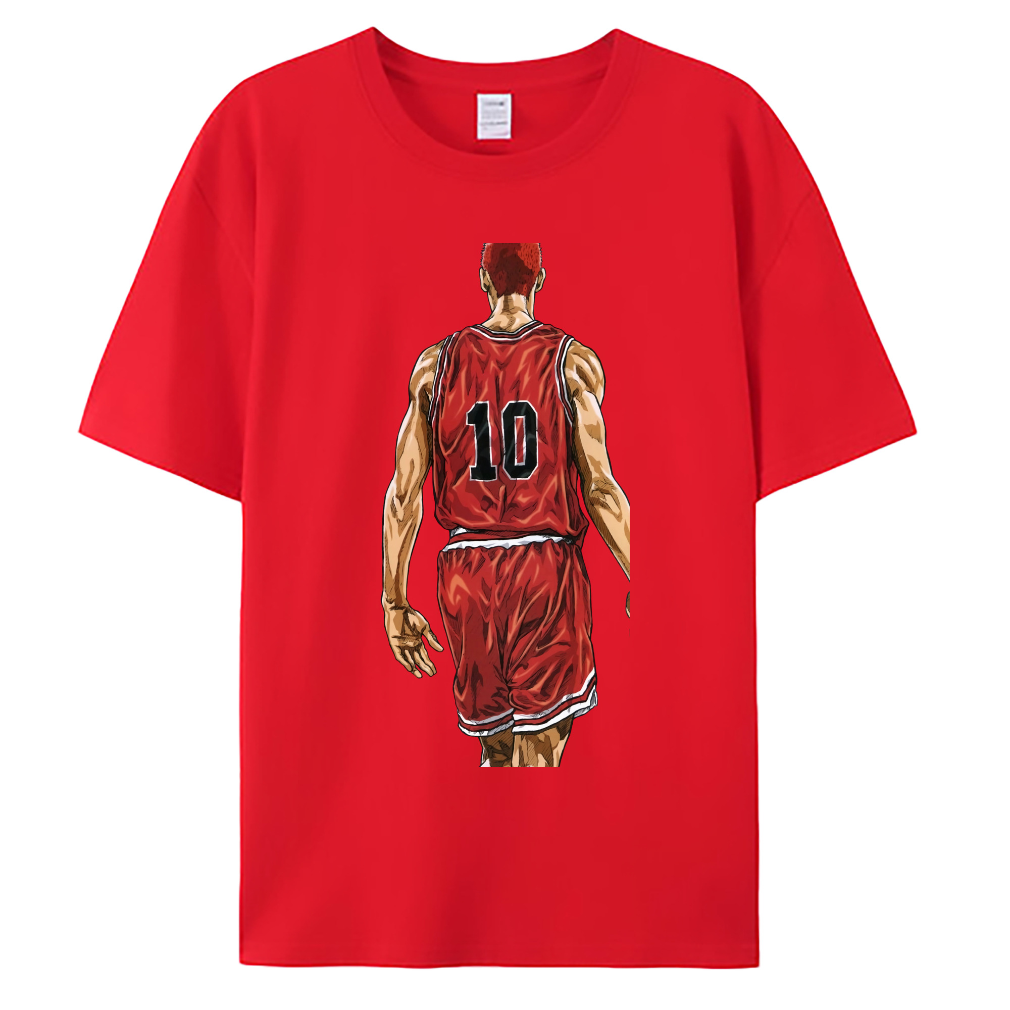 （画像用） SLAM DUNK／スラムダンク 綿100％ メンズ半袖Tシャツ｜肌触りやわらか＆通気性