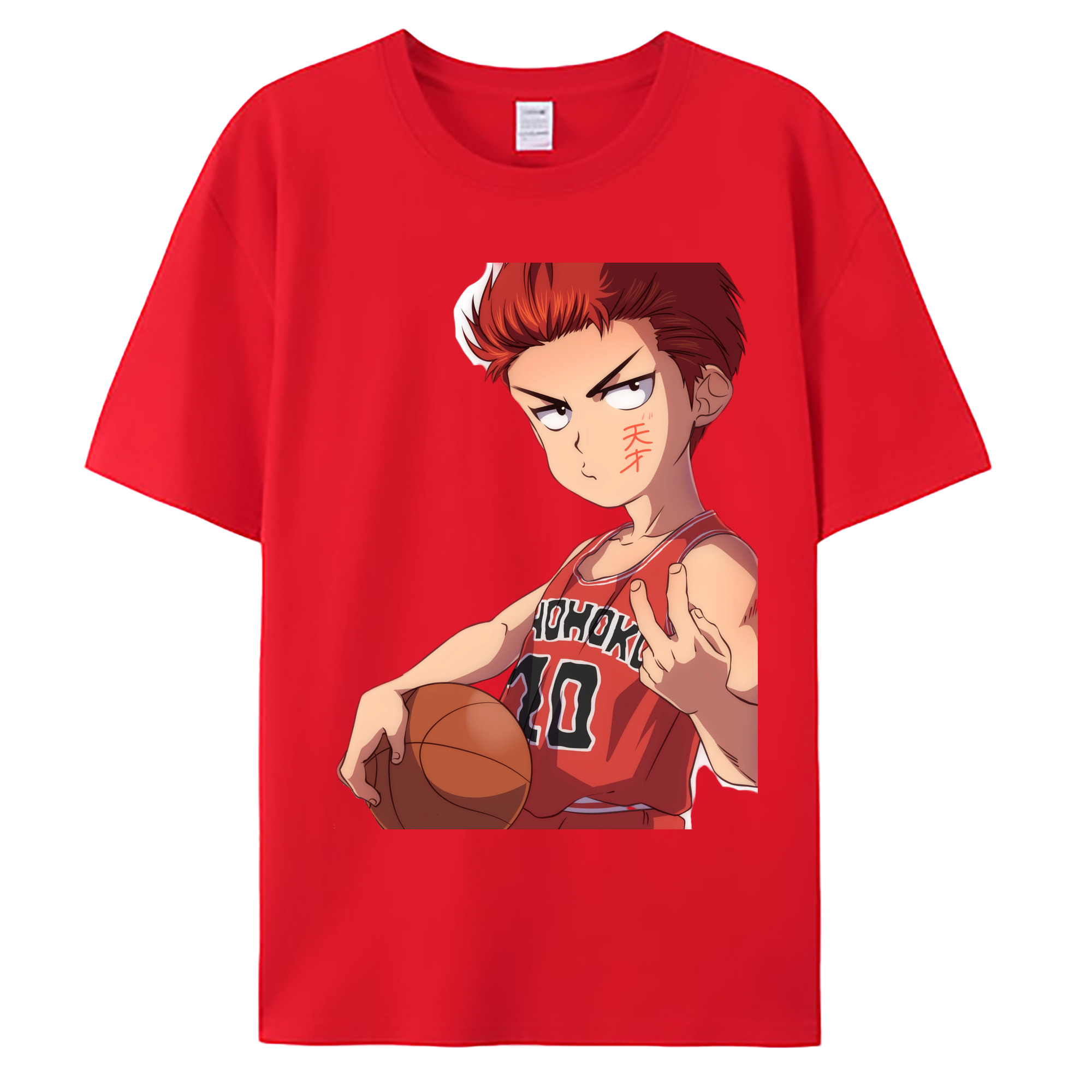 （画像用） SLAM DUNK／スラムダンク 綿100％ メンズ半袖Tシャツ｜肌触りやわらか＆通気性