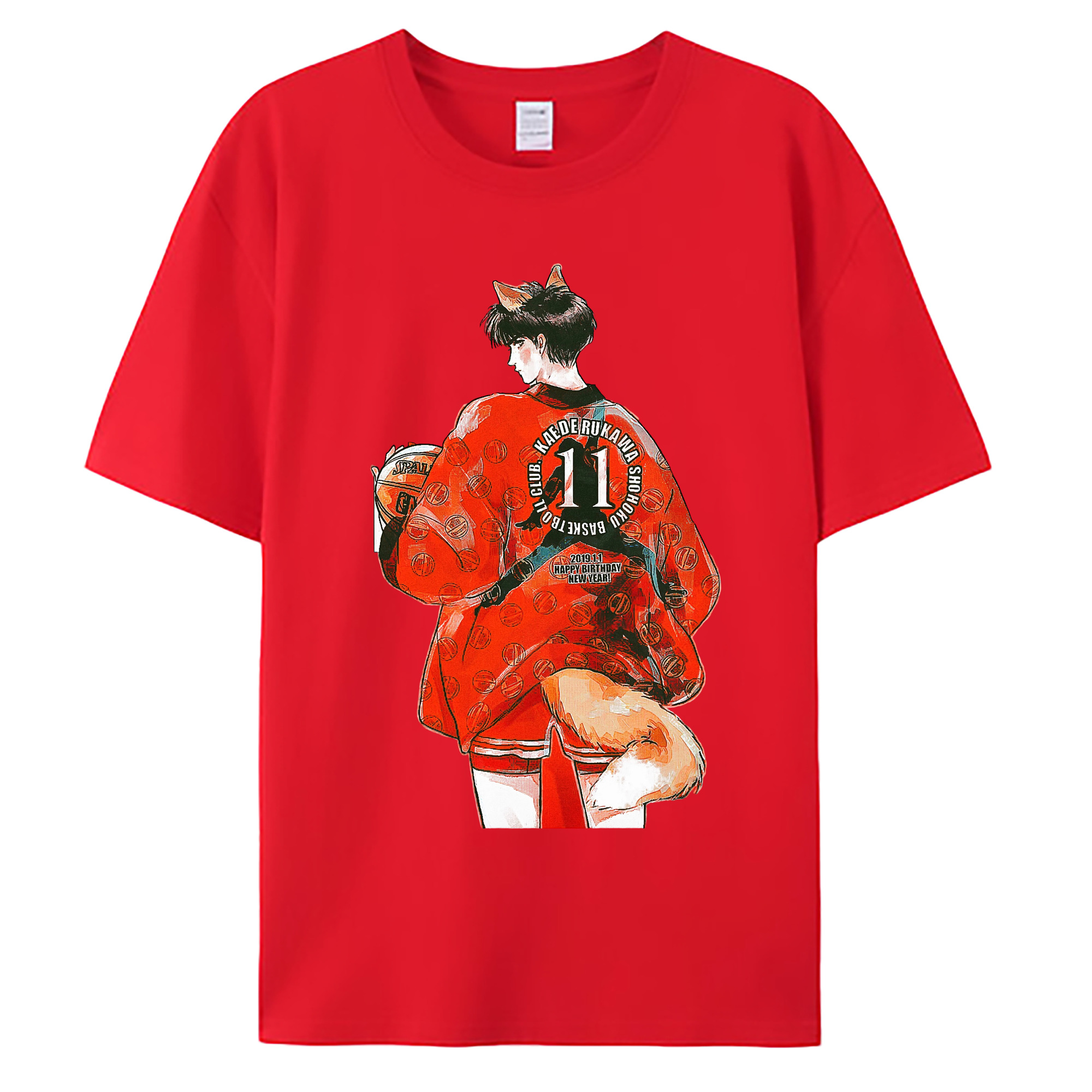 （画像用） SLAM DUNK／スラムダンク 綿100％ メンズ半袖Tシャツ｜肌触りやわらか＆通気性