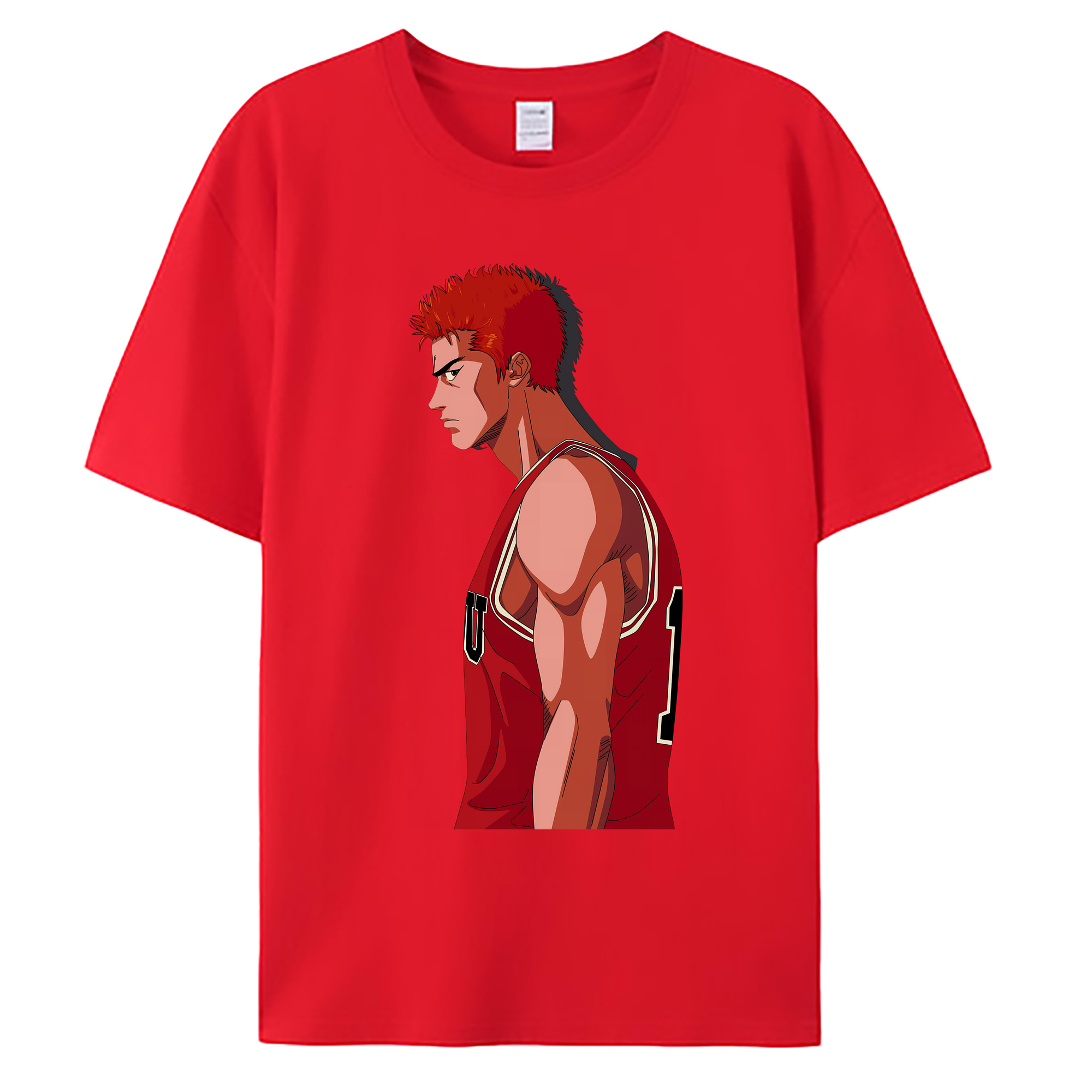 （画像用） SLAM DUNK／スラムダンク 綿100％ メンズ半袖Tシャツ｜肌触りやわらか＆通気性