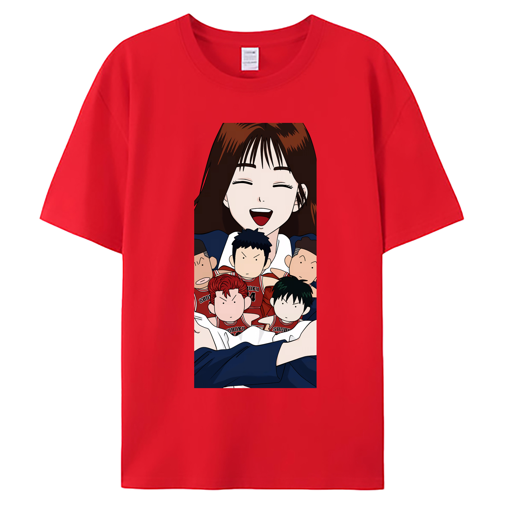 （画像用） SLAM DUNK／スラムダンク 綿100％ メンズ半袖Tシャツ｜肌触りやわらか＆通気性