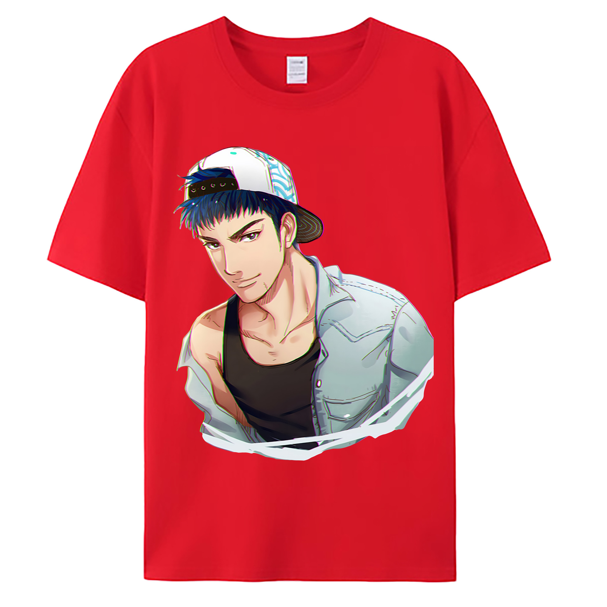 （画像用） SLAM DUNK／スラムダンク 綿100％ メンズ半袖Tシャツ｜肌触りやわらか＆通気性