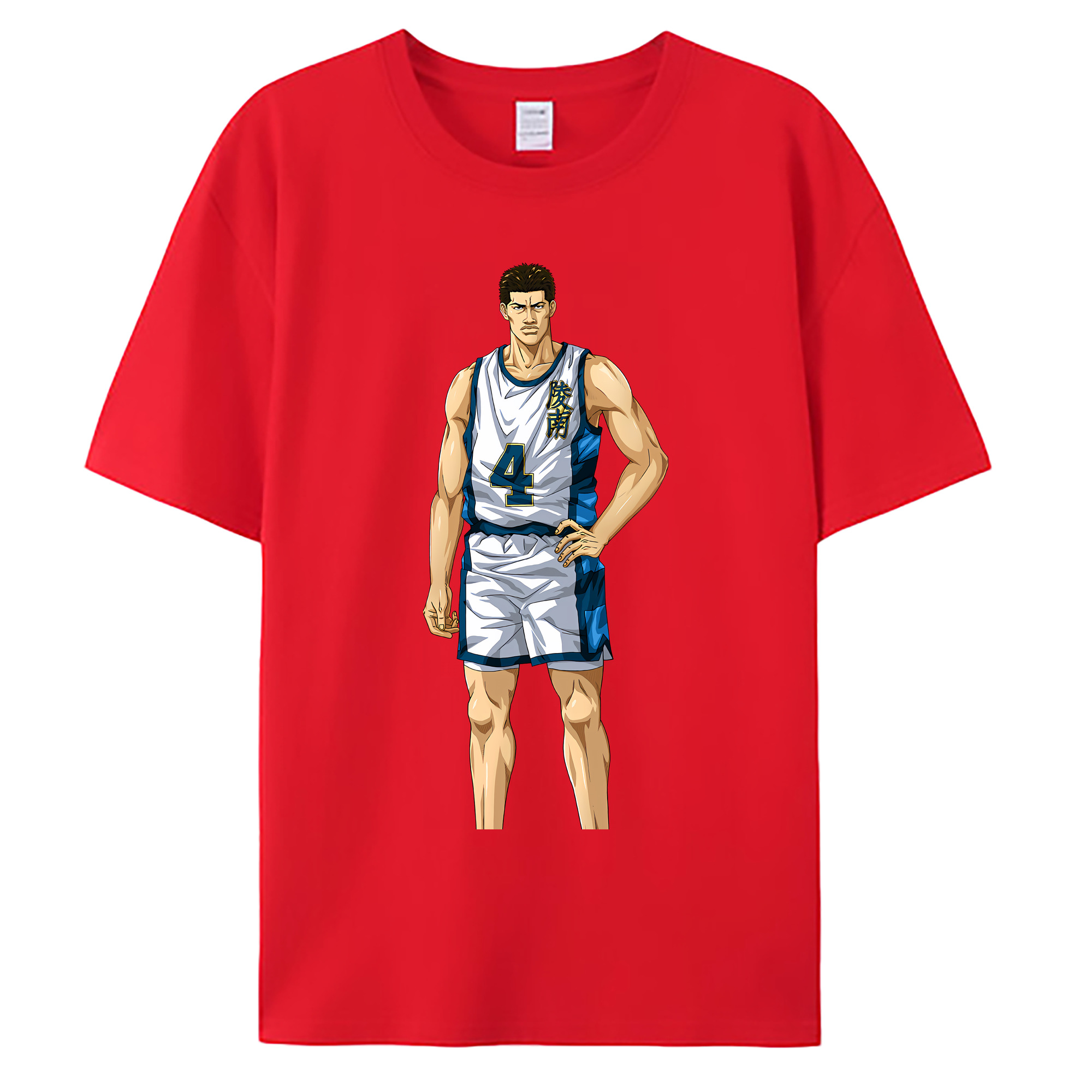 （画像用） SLAM DUNK／スラムダンク 綿100％ メンズ半袖Tシャツ｜肌触りやわらか＆通気性