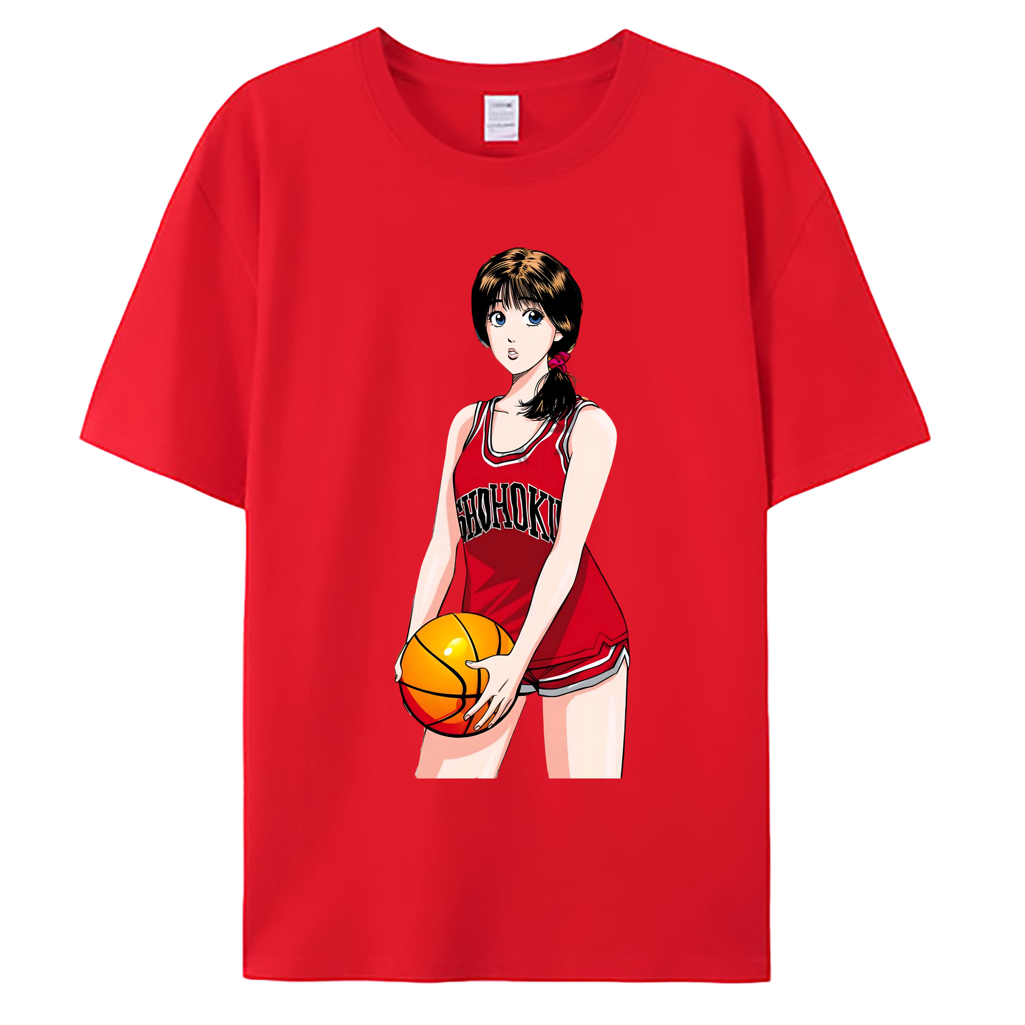 （画像用） SLAM DUNK／スラムダンク 綿100％ メンズ半袖Tシャツ｜肌触りやわらか＆通気性