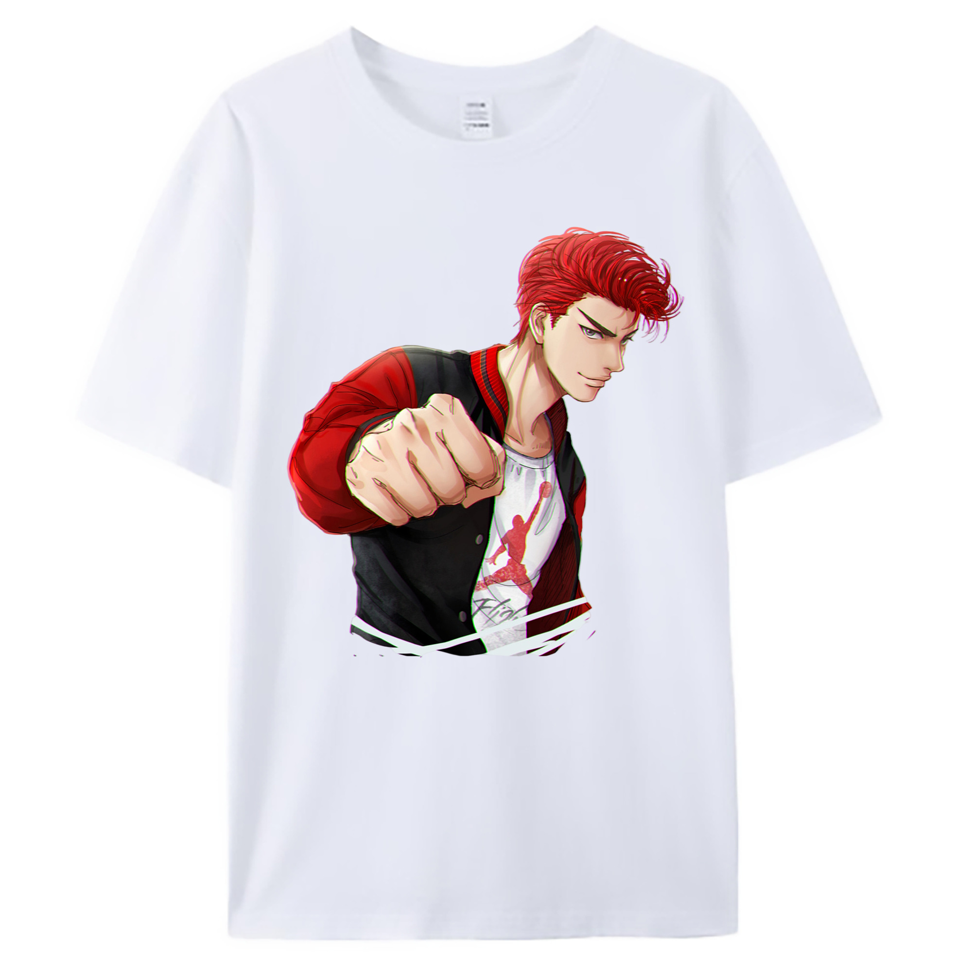 （画像用） SLAM DUNK／スラムダンク 綿100％ メンズ半袖Tシャツ｜肌触りやわらか＆通気性