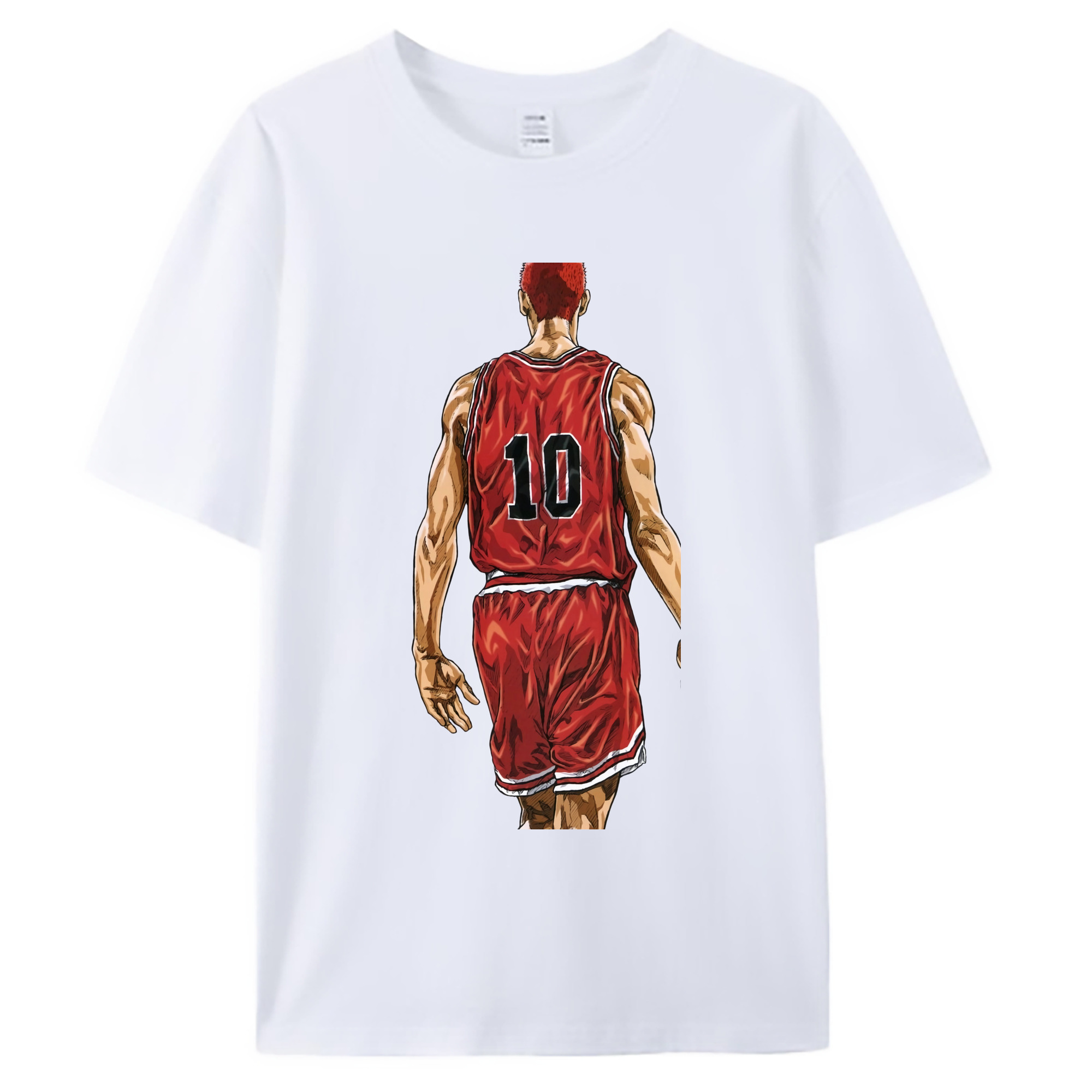 （画像用） SLAM DUNK／スラムダンク 綿100％ メンズ半袖Tシャツ｜肌触りやわらか＆通気性