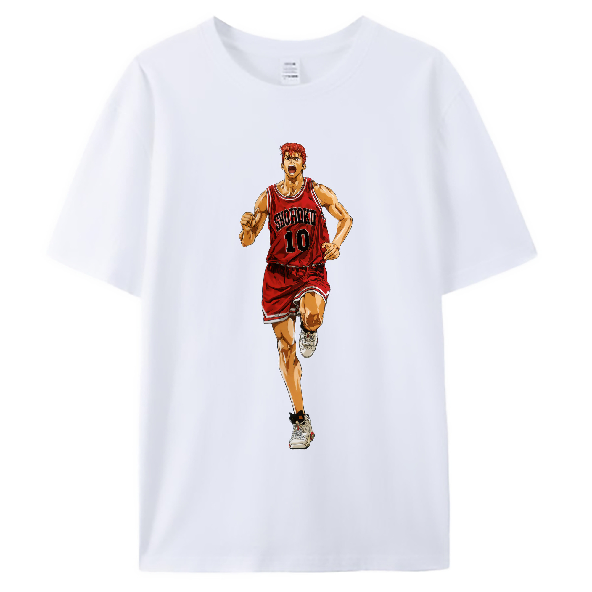 （画像用） SLAM DUNK／スラムダンク 綿100％ メンズ半袖Tシャツ｜肌触りやわらか＆通気性