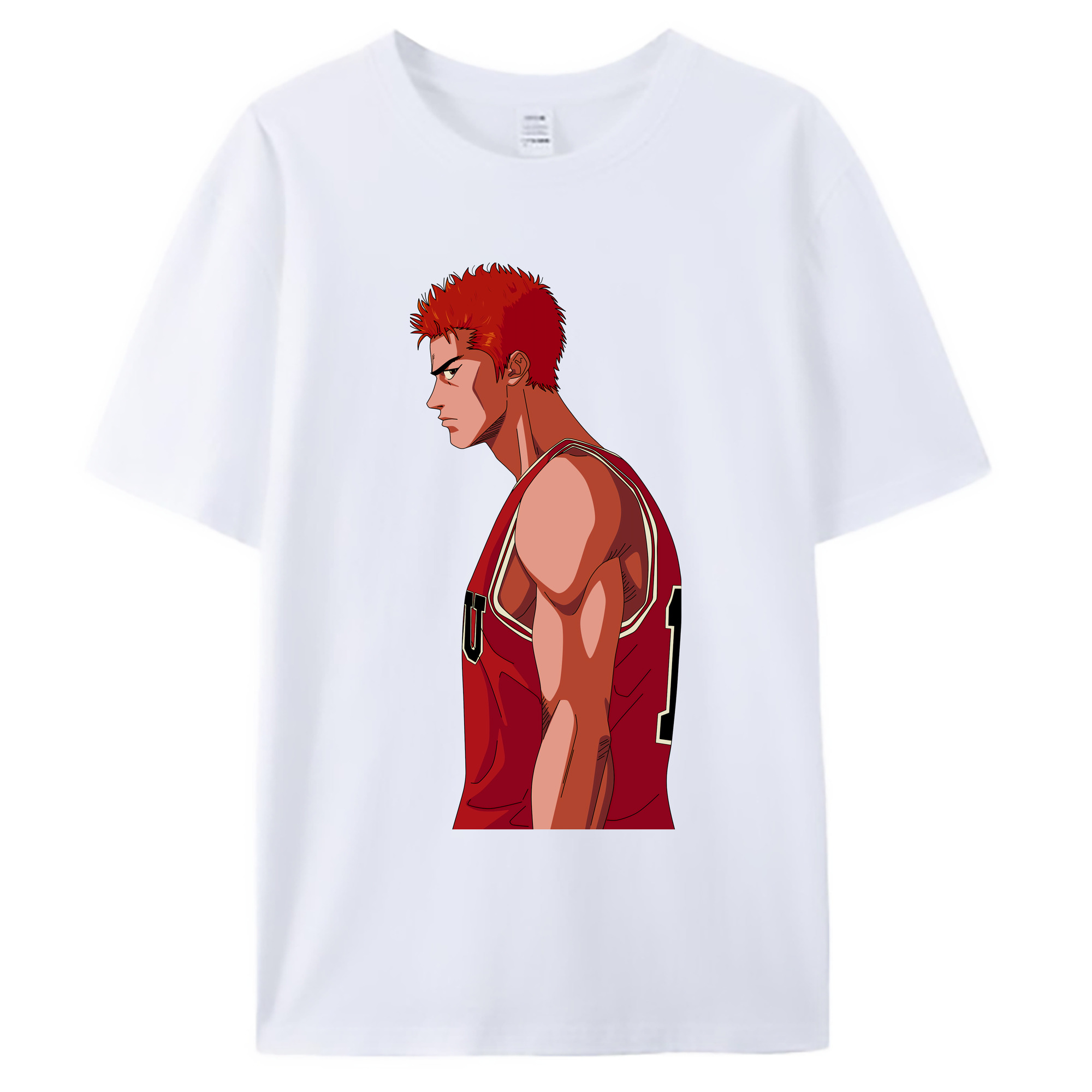 （画像用） SLAM DUNK／スラムダンク 綿100％ メンズ半袖Tシャツ｜肌触りやわらか＆通気性