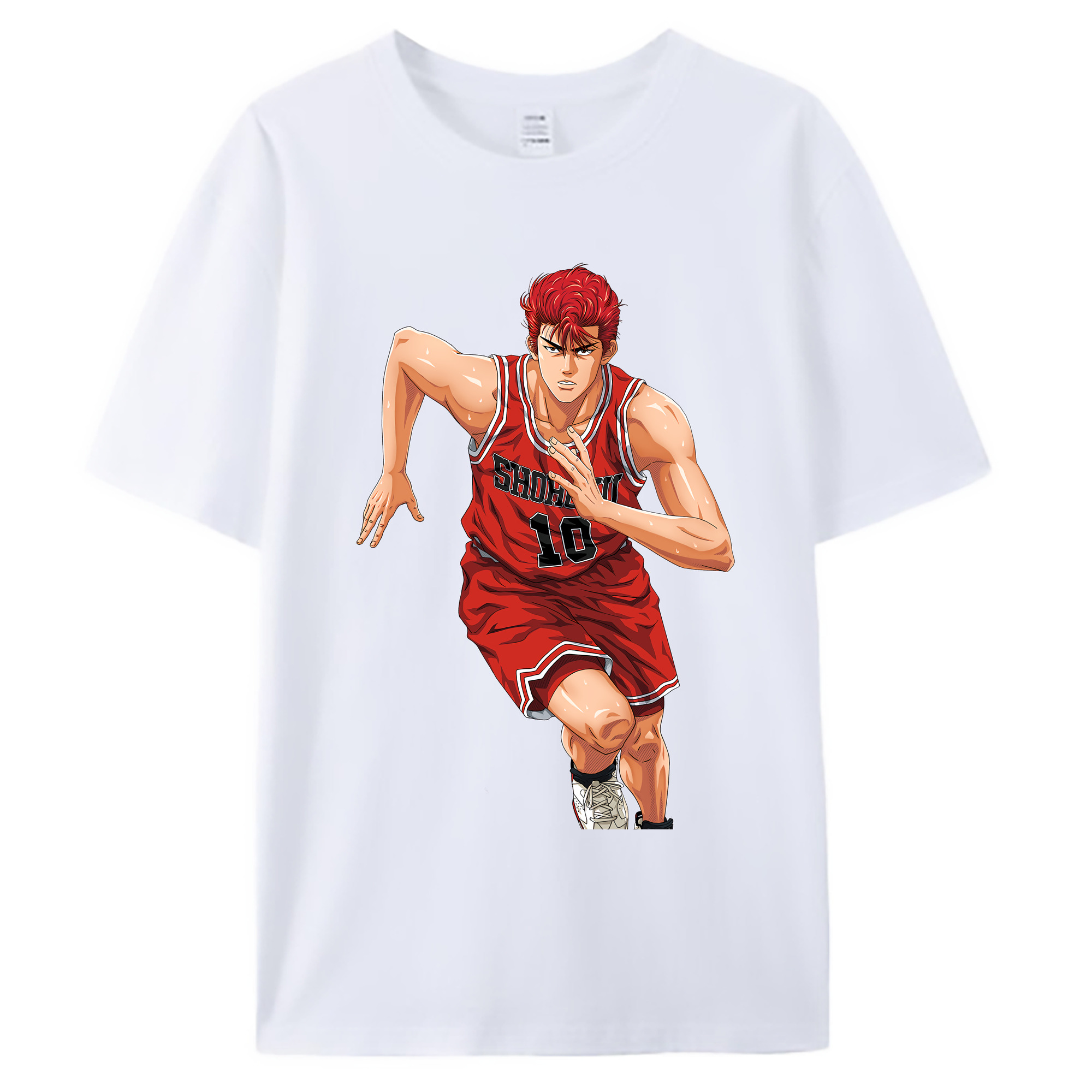 （画像用） SLAM DUNK／スラムダンク 綿100％ メンズ半袖Tシャツ｜肌触りやわらか＆通気性