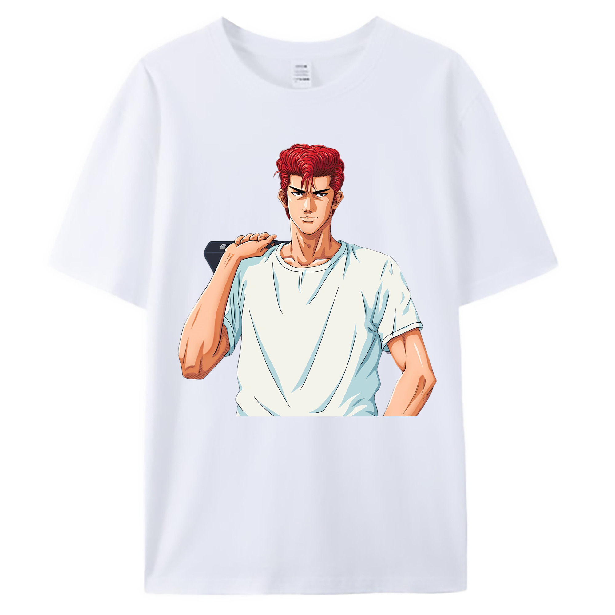 （画像用） SLAM DUNK／スラムダンク 綿100％ メンズ半袖Tシャツ｜肌触りやわらか＆通気性