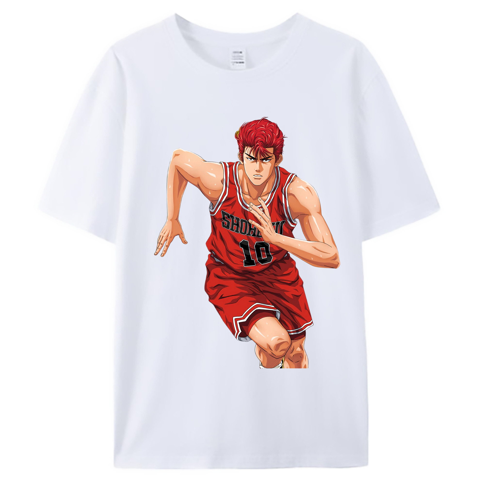 （画像用） SLAM DUNK／スラムダンク 綿100％ メンズ半袖Tシャツ｜肌触りやわらか＆通気性