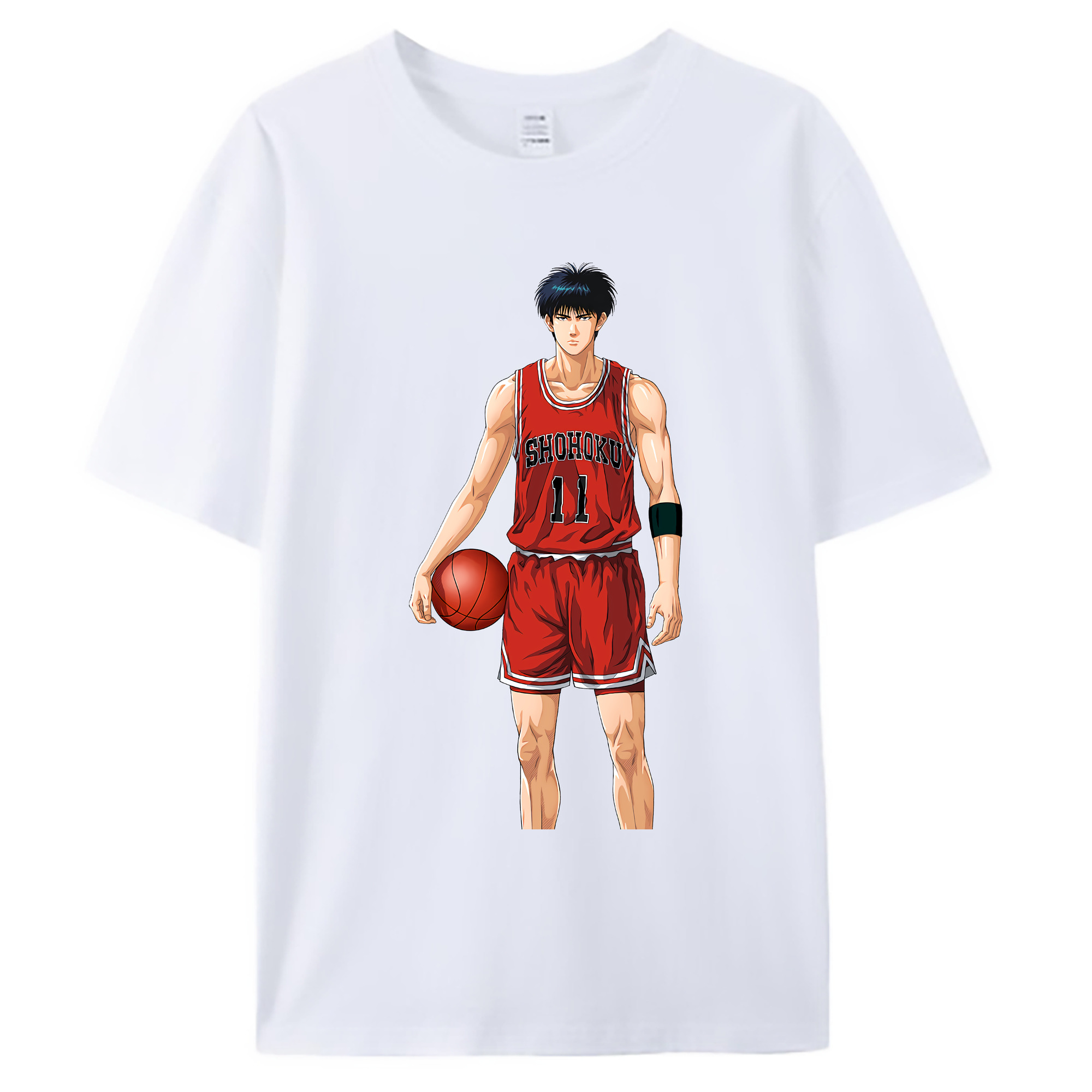 （画像用） SLAM DUNK／スラムダンク 綿100％ メンズ半袖Tシャツ｜肌触りやわらか＆通気性