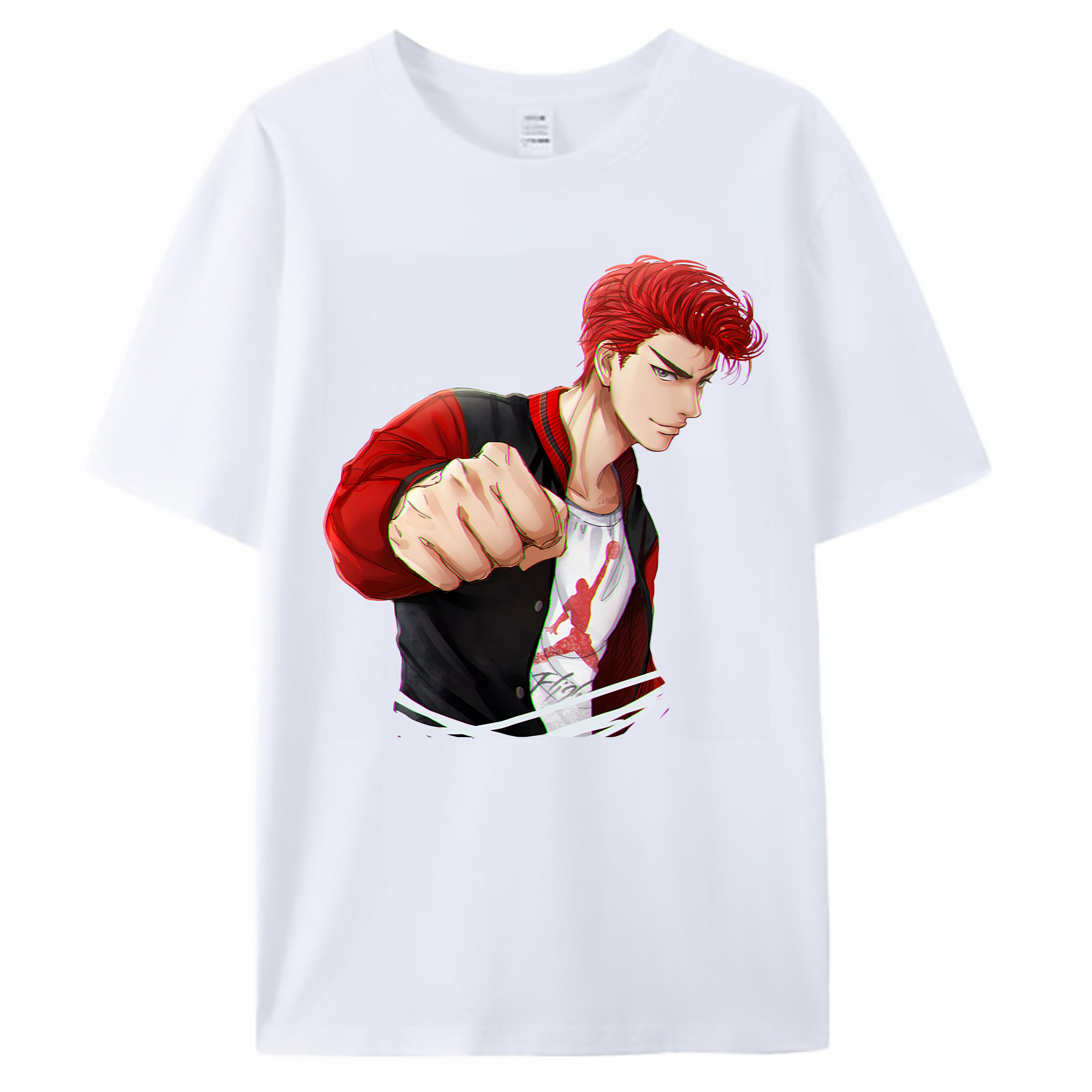（画像用） SLAM DUNK／スラムダンク 綿100％ メンズ半袖Tシャツ｜肌触りやわらか＆通気性