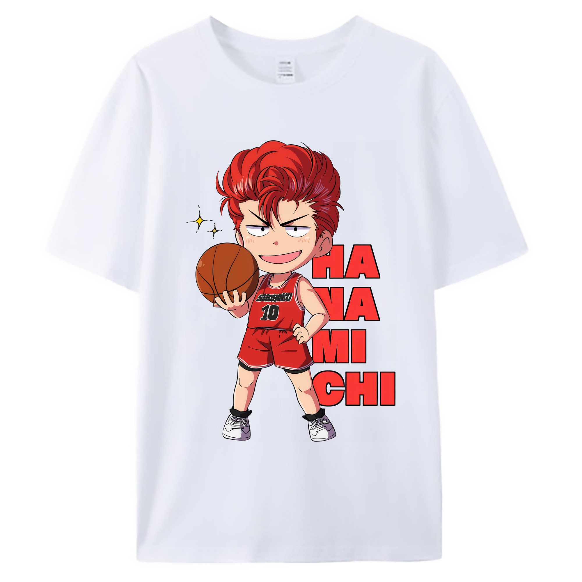 （画像用） SLAM DUNK／スラムダンク 綿100％ メンズ半袖Tシャツ｜肌触りやわらか＆通気性