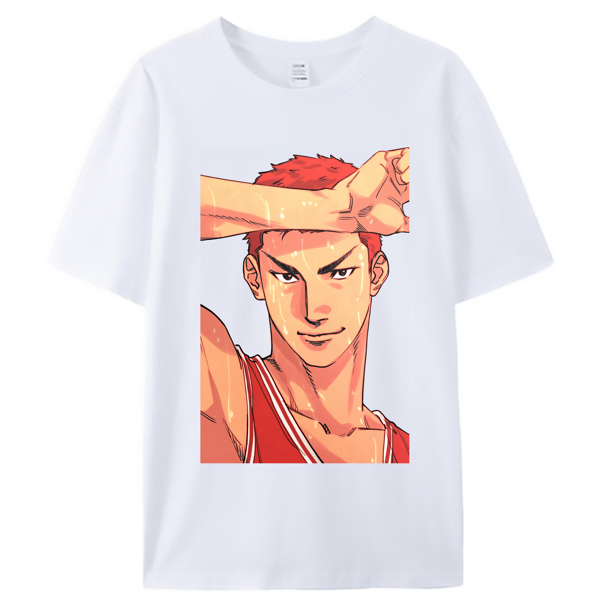（画像用） SLAM DUNK／スラムダンク 綿100％ メンズ半袖Tシャツ｜肌触りやわらか＆通気性