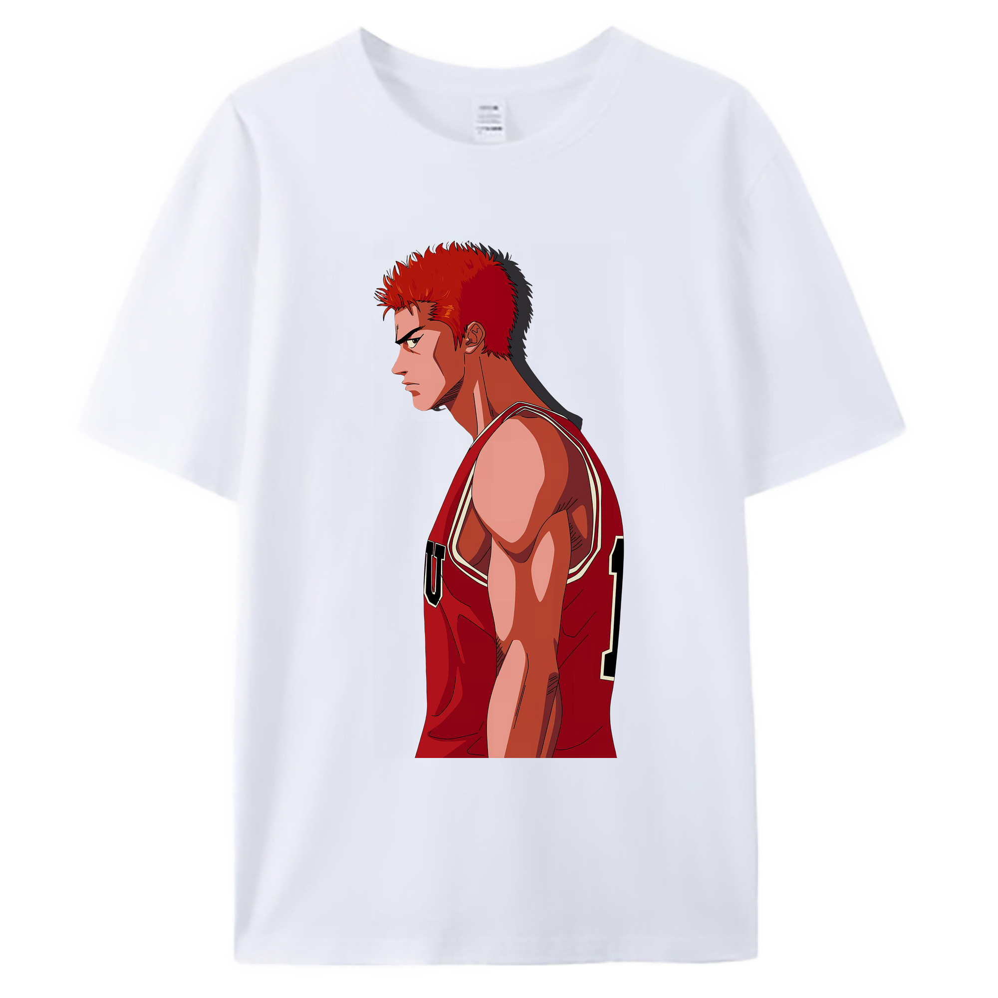 （画像用） SLAM DUNK／スラムダンク 綿100％ メンズ半袖Tシャツ｜肌触りやわらか＆通気性