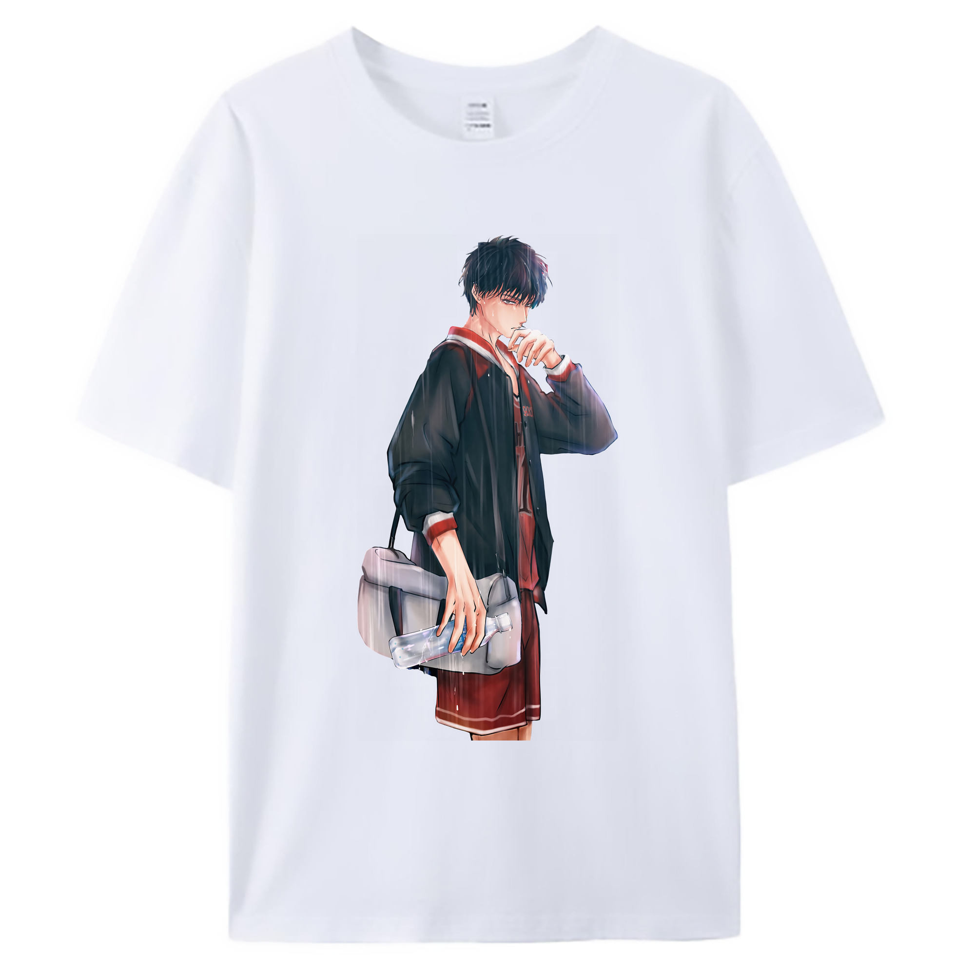 （画像用） SLAM DUNK／スラムダンク 綿100％ メンズ半袖Tシャツ｜肌触りやわらか＆通気性