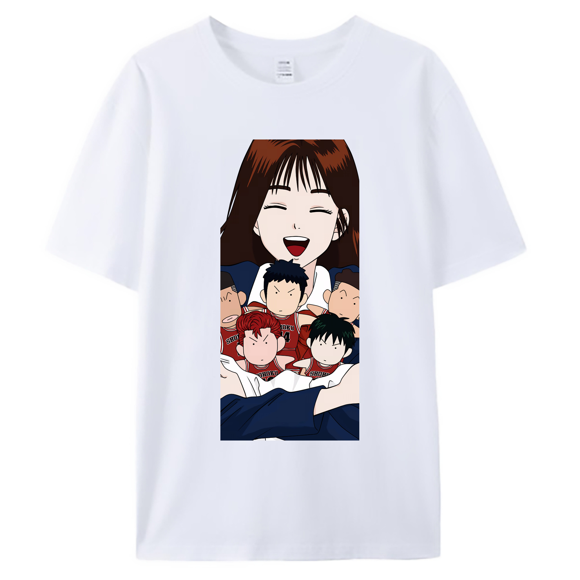 （画像用） SLAM DUNK／スラムダンク 綿100％ メンズ半袖Tシャツ｜肌触りやわらか＆通気性