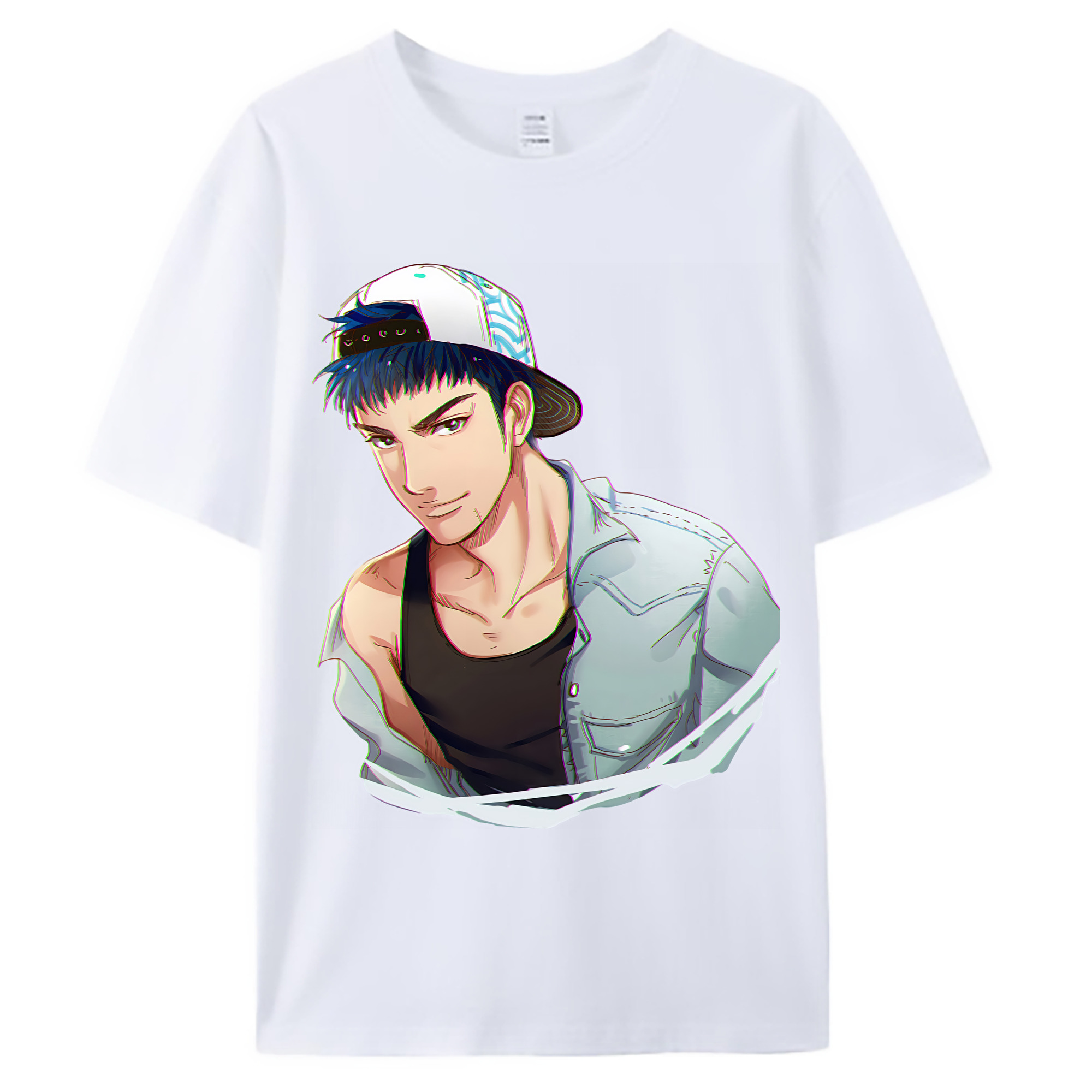 （画像用） SLAM DUNK／スラムダンク 綿100％ メンズ半袖Tシャツ｜肌触りやわらか＆通気性