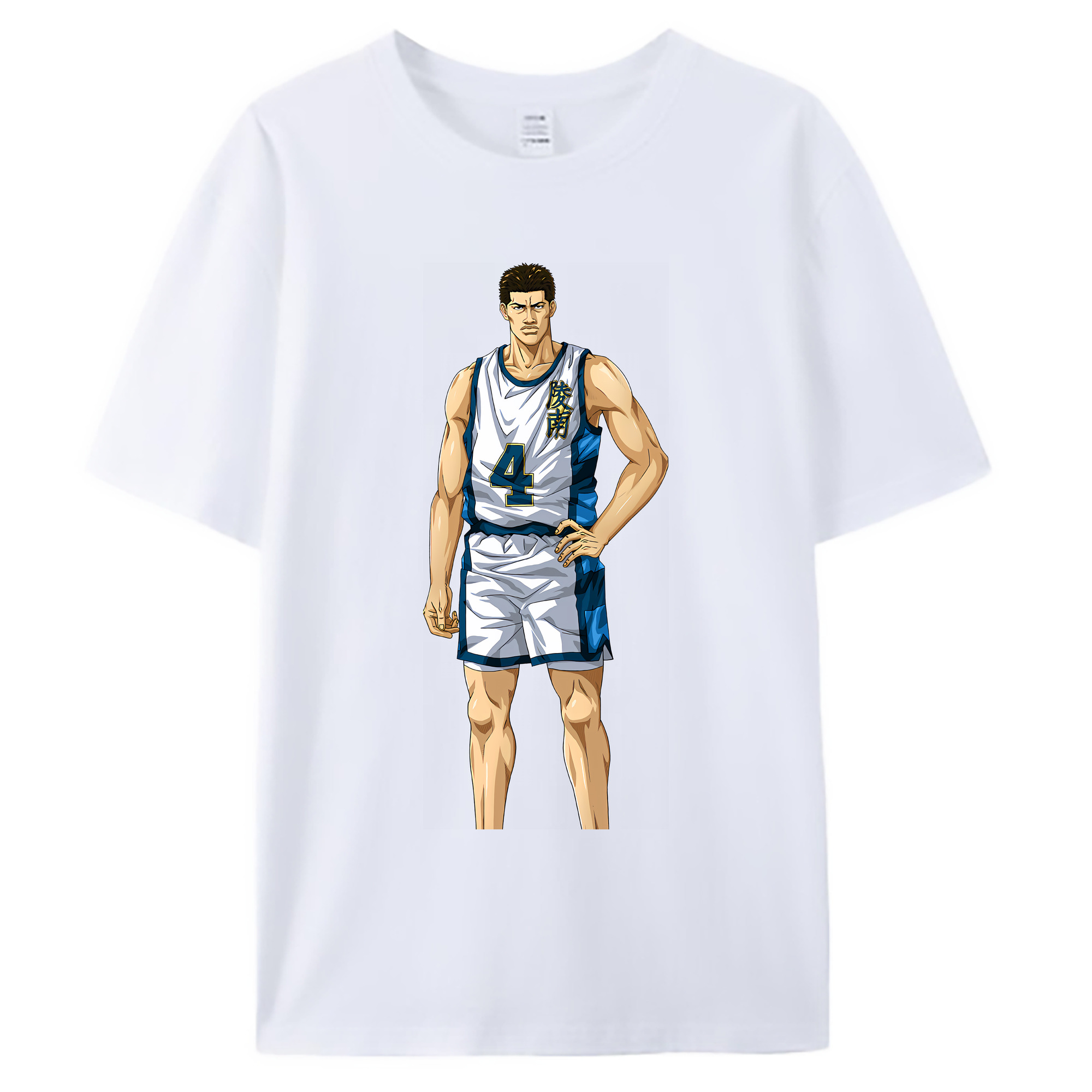 （画像用） SLAM DUNK／スラムダンク 綿100％ メンズ半袖Tシャツ｜肌触りやわらか＆通気性