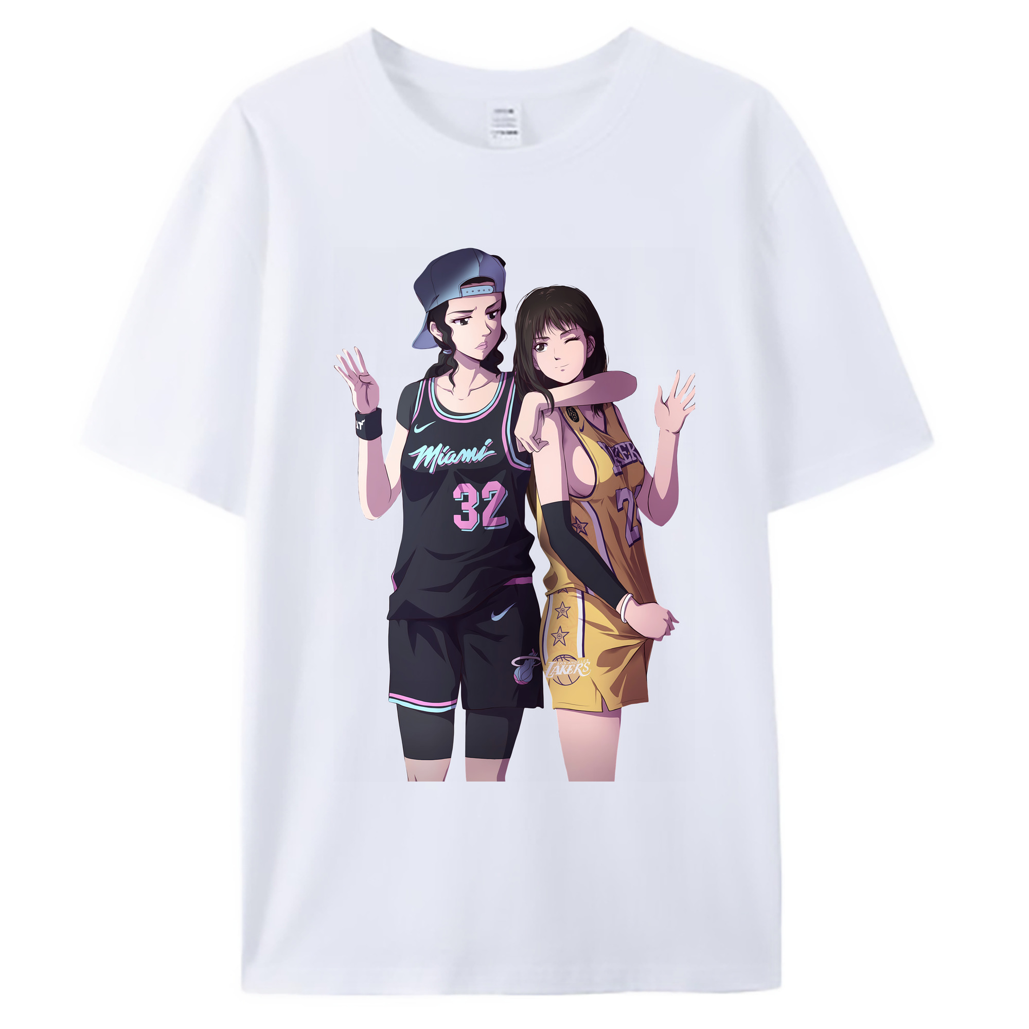 （画像用） SLAM DUNK／スラムダンク 綿100％ メンズ半袖Tシャツ｜肌触りやわらか＆通気性